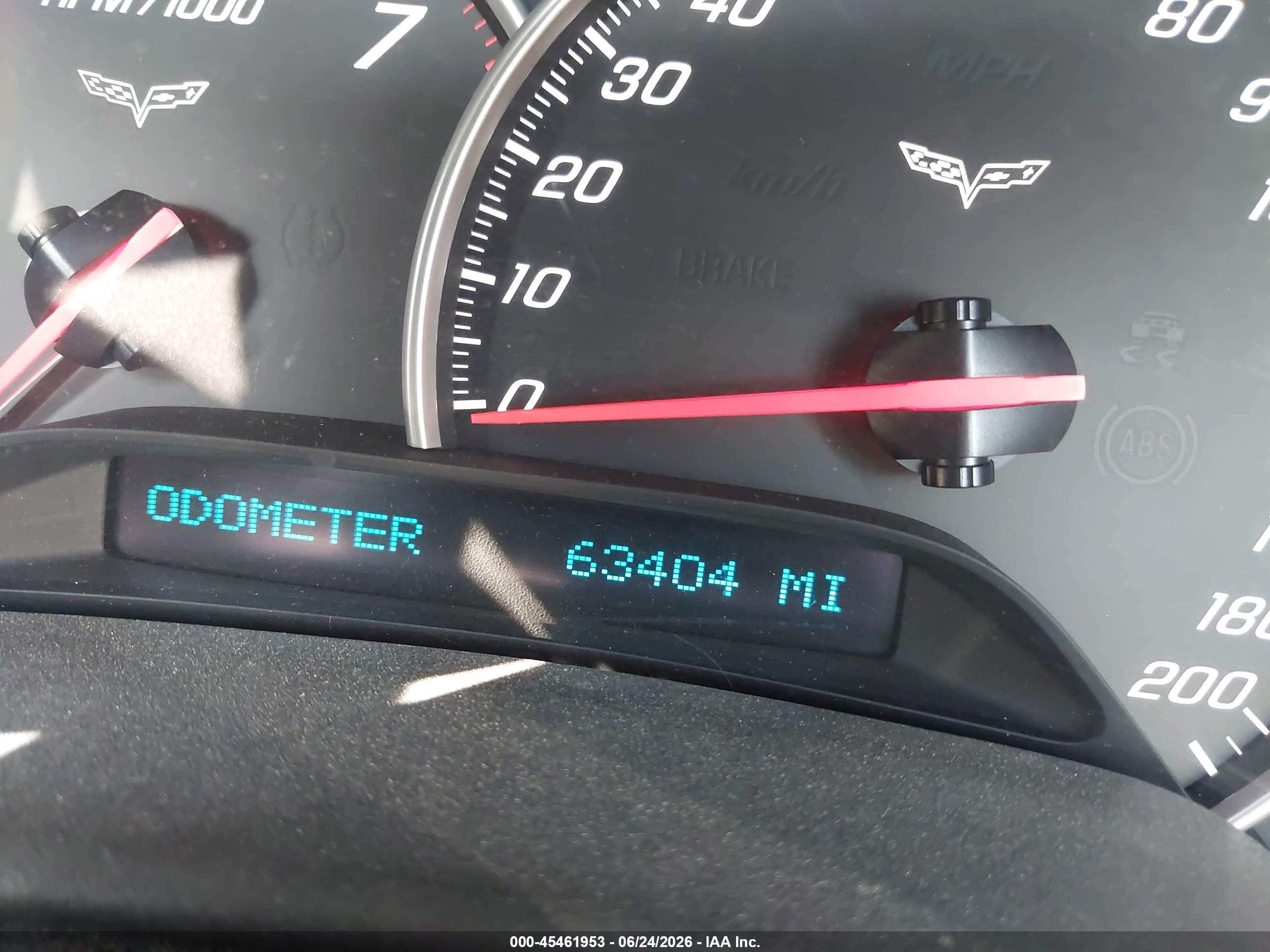 2005 Chevrolet Corvette   Оранжевый vin: 1G1YY34U755115546