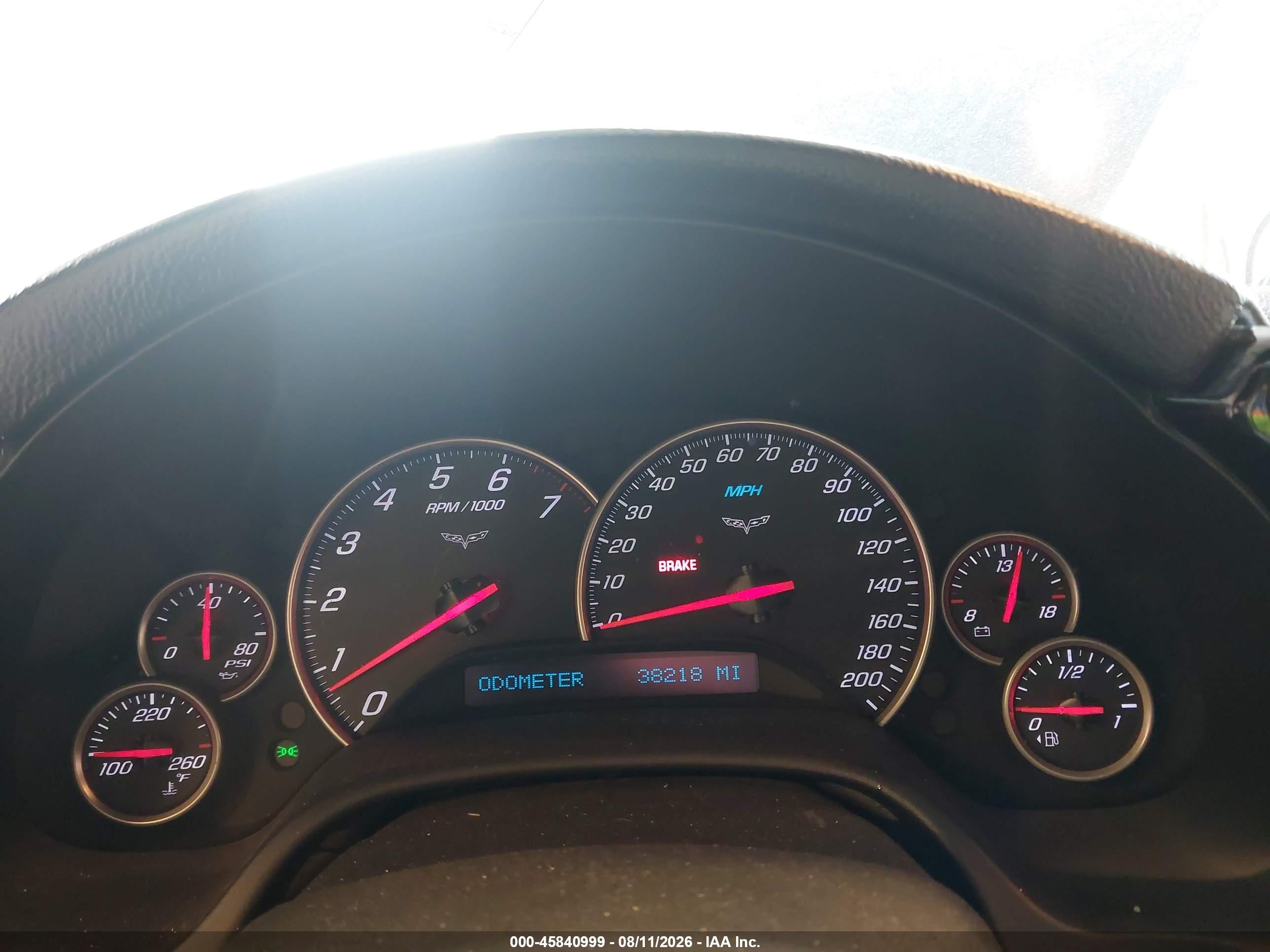 2005 Chevrolet Corvette   Черный vin: 1G1YY34U755119001