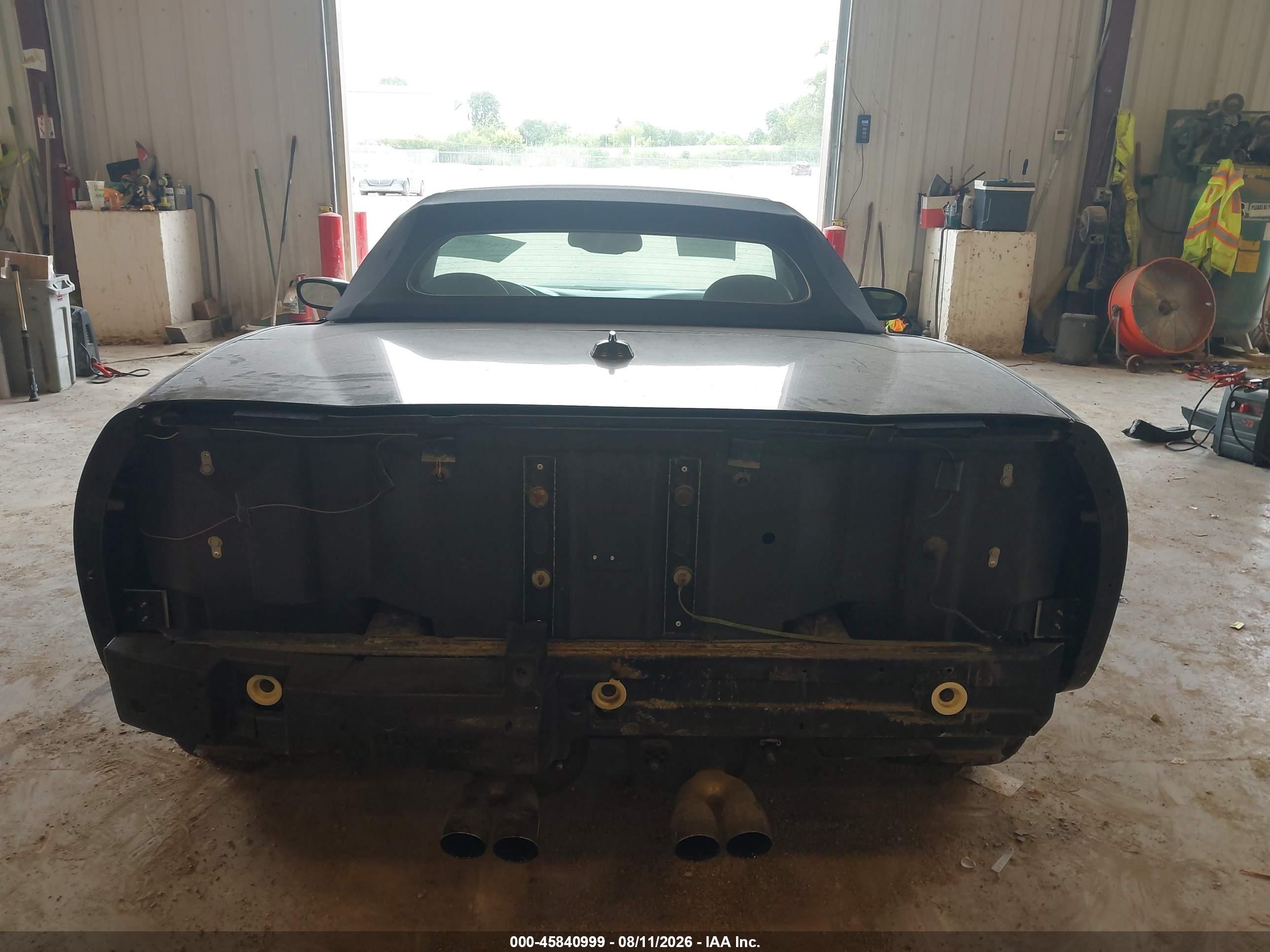2005 Chevrolet Corvette   Черный vin: 1G1YY34U755119001