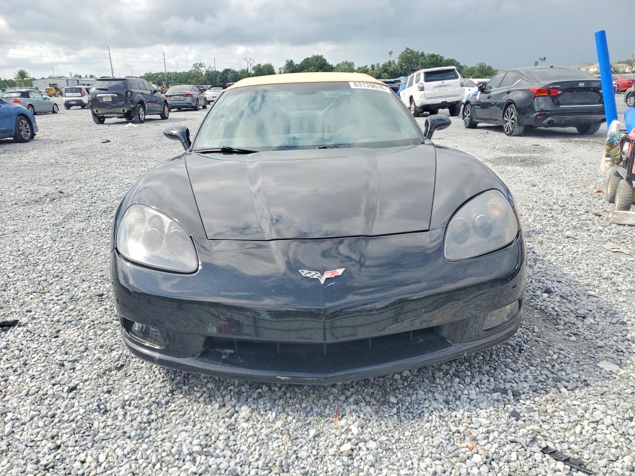 2005 Chevrolet Corvette Black vin: 1G1YY34U755128684