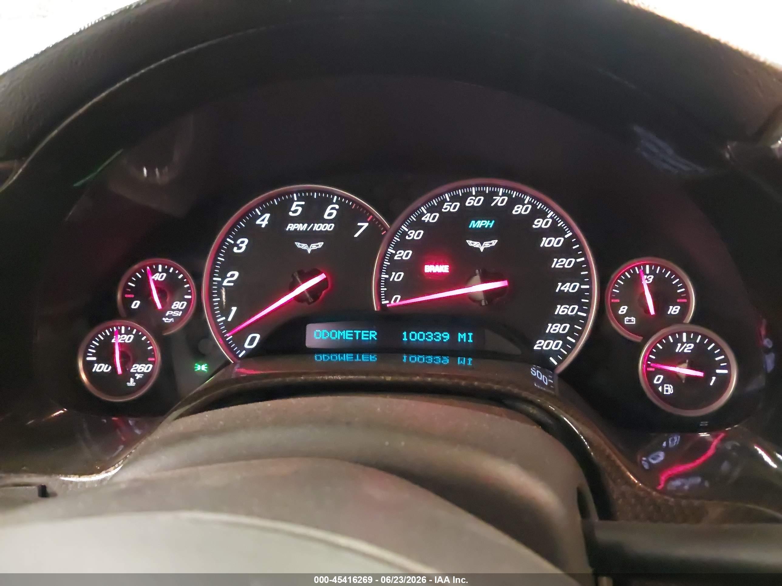 2005 Chevrolet Corvette   Красный vin: 1G1YY34U855128998