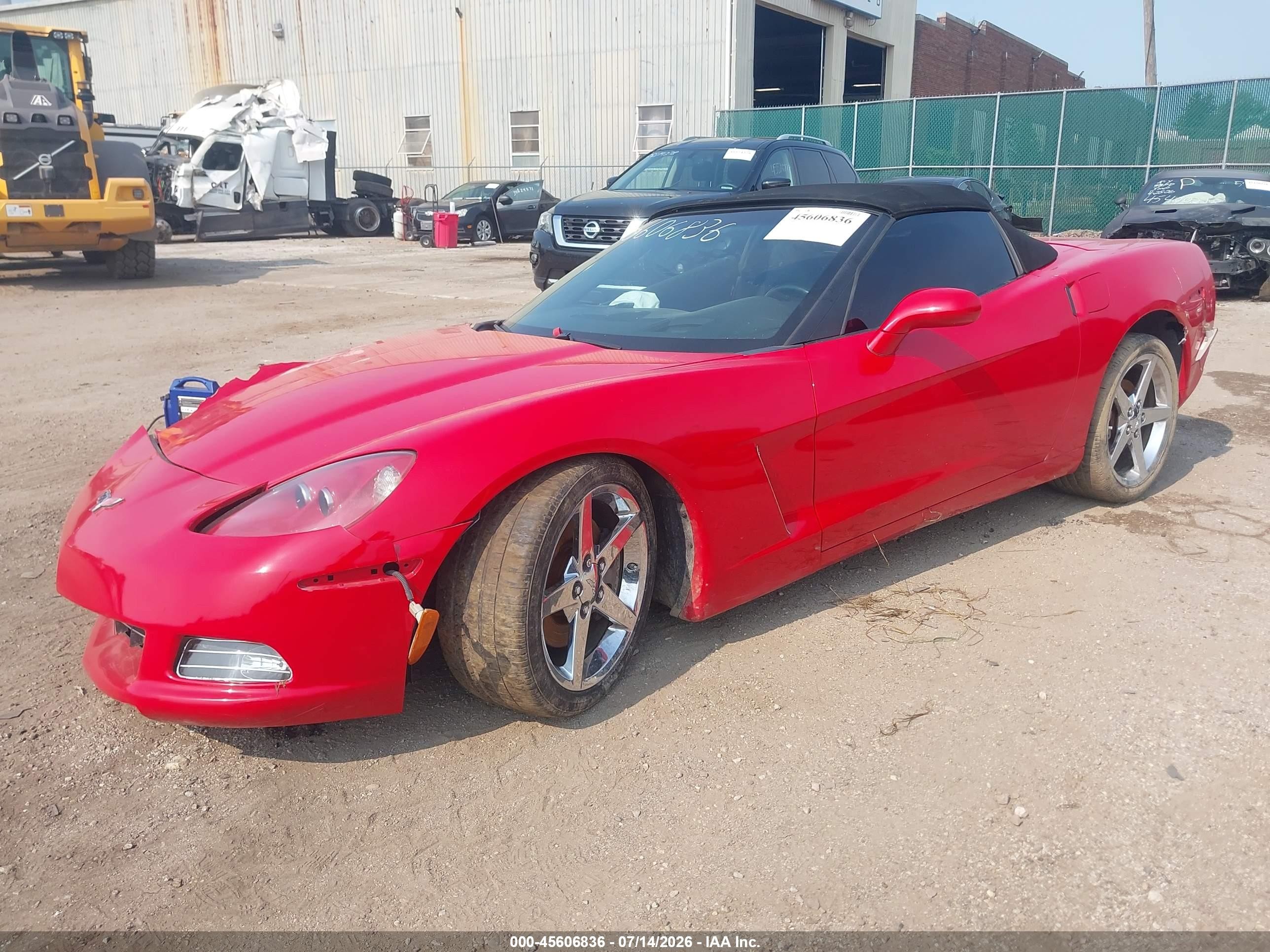 2005 Chevrolet Corvette   Red vin: 1G1YY34UX55122037