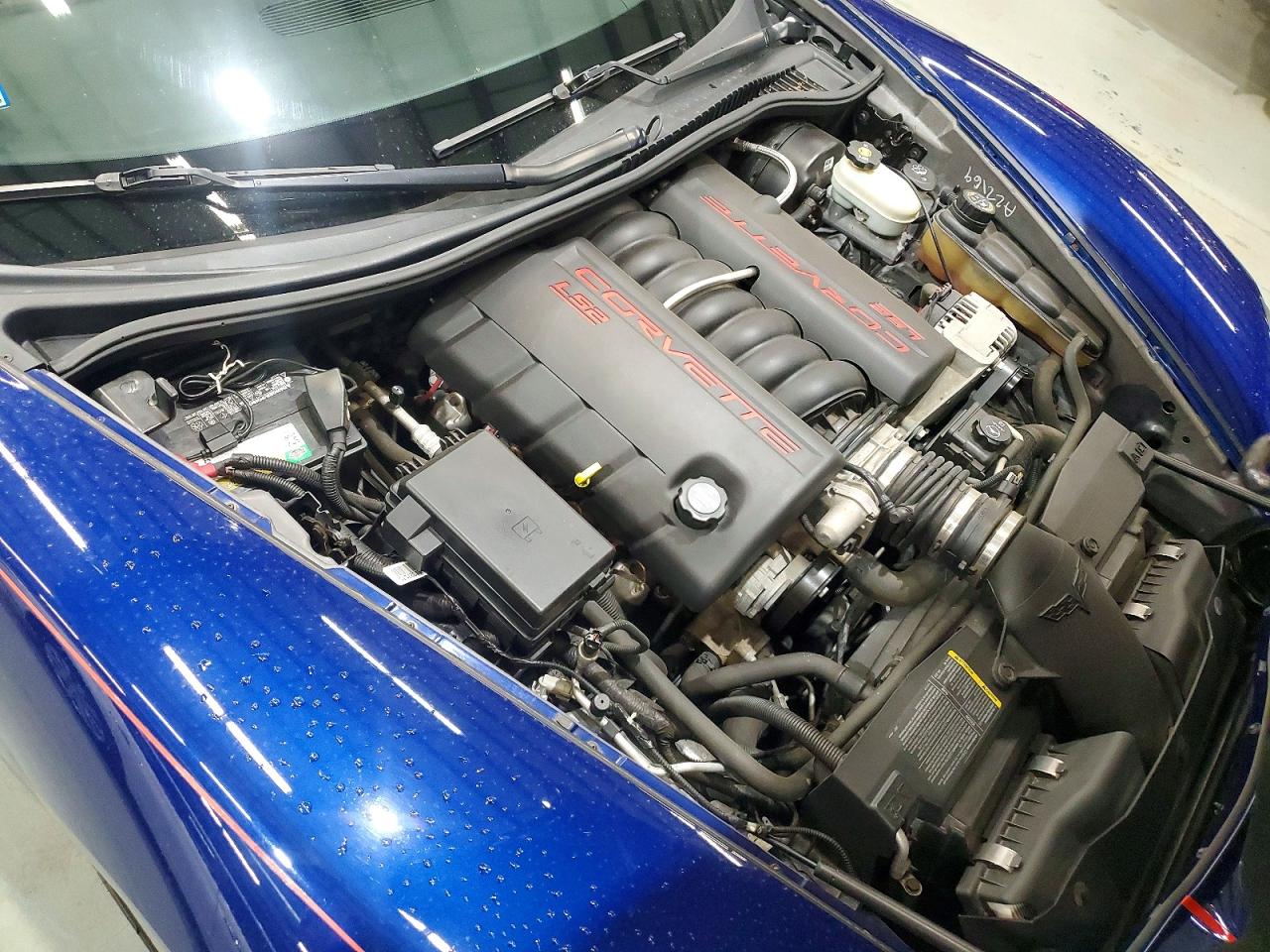 2005 Chevrolet Corvette Blue vin: 1G1YY34UX55130946