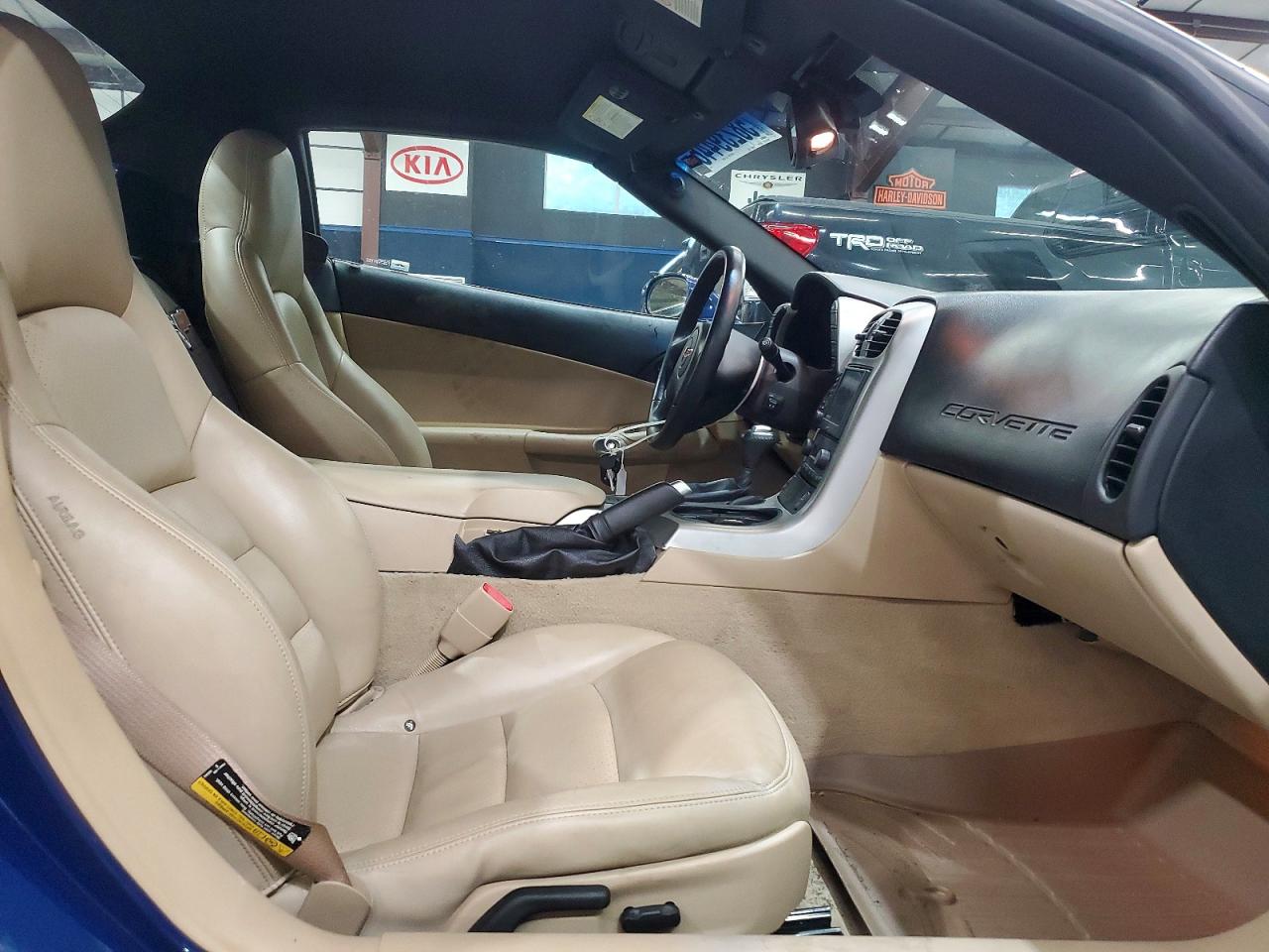 2005 Chevrolet Corvette Blue vin: 1G1YY34UX55130946