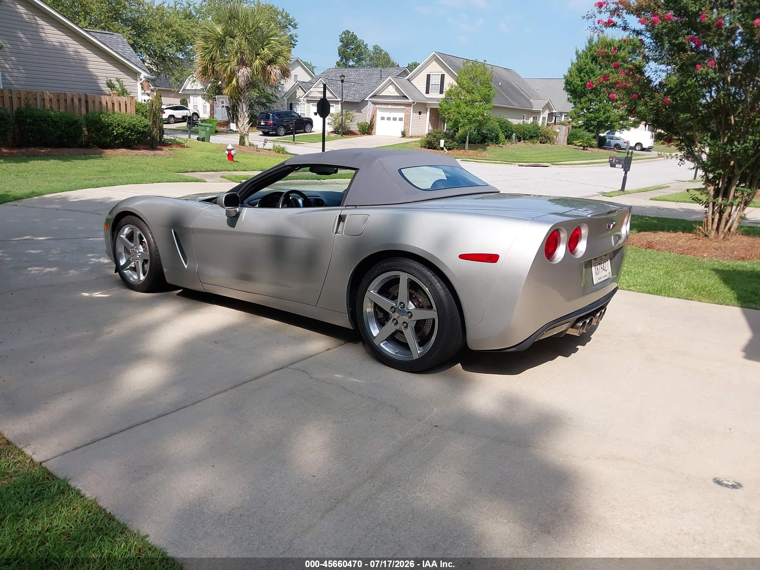 2006 Chevrolet Corvette Silver vin: 1G1YY36U065108288