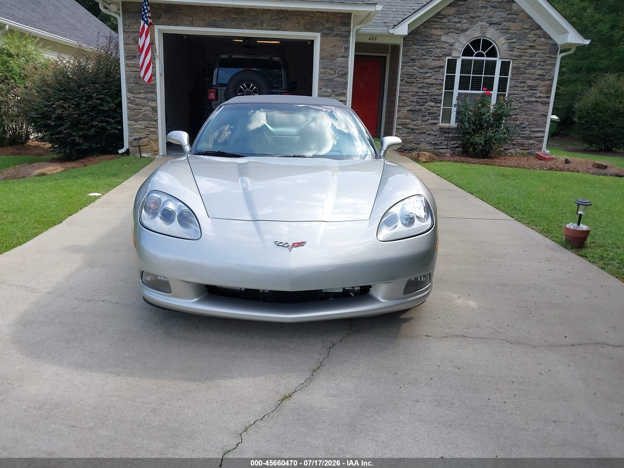 2006 Chevrolet Corvette Silver vin: 1G1YY36U065108288