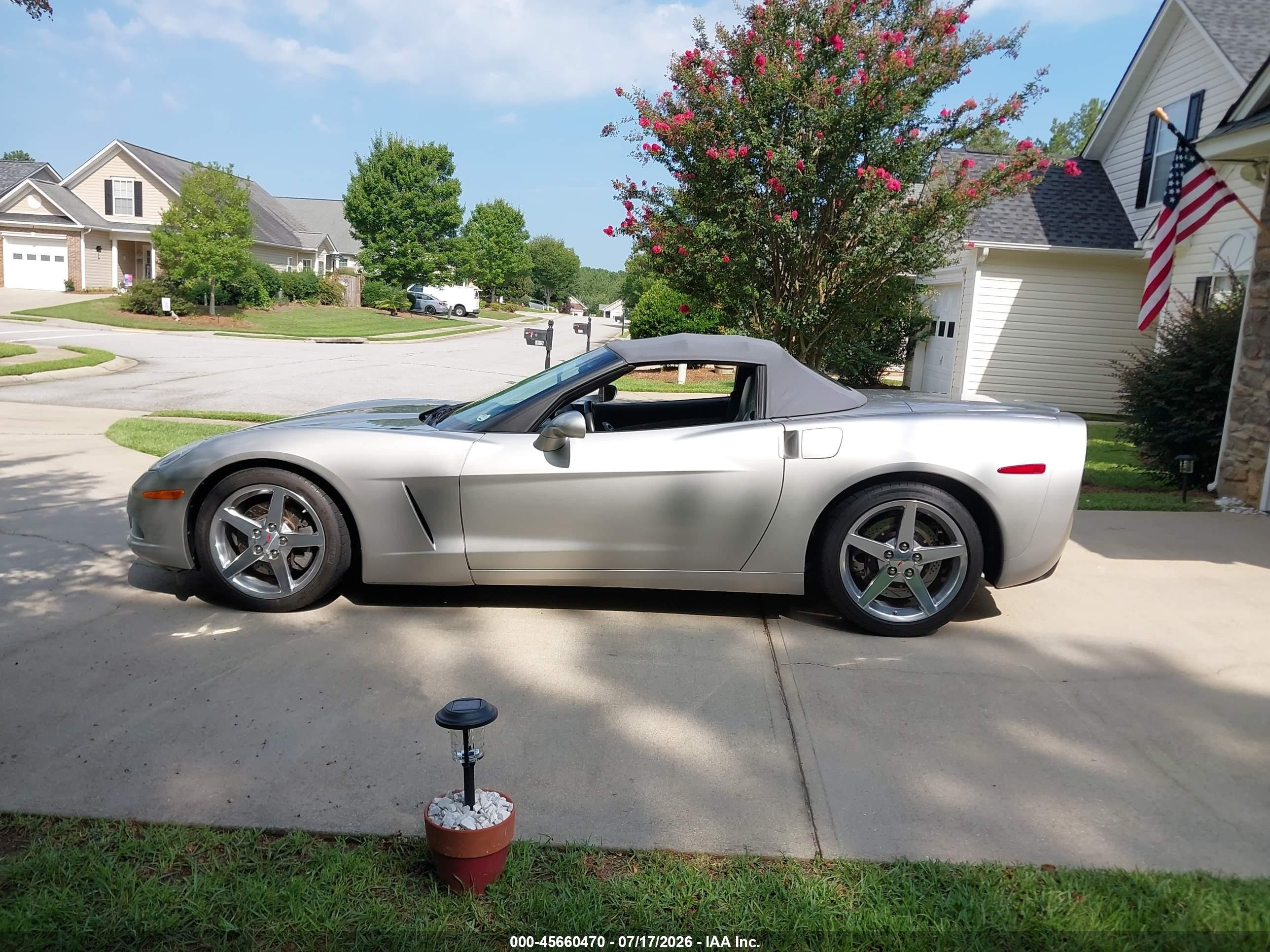 2006 Chevrolet Corvette Silver vin: 1G1YY36U065108288