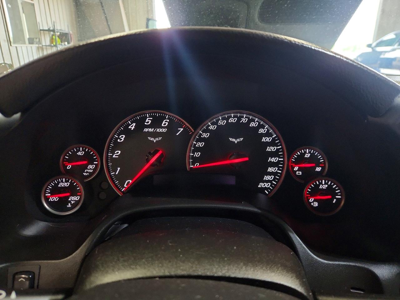 2007 Chevrolet Corvette Черный vin: 1G1YY36U275116006