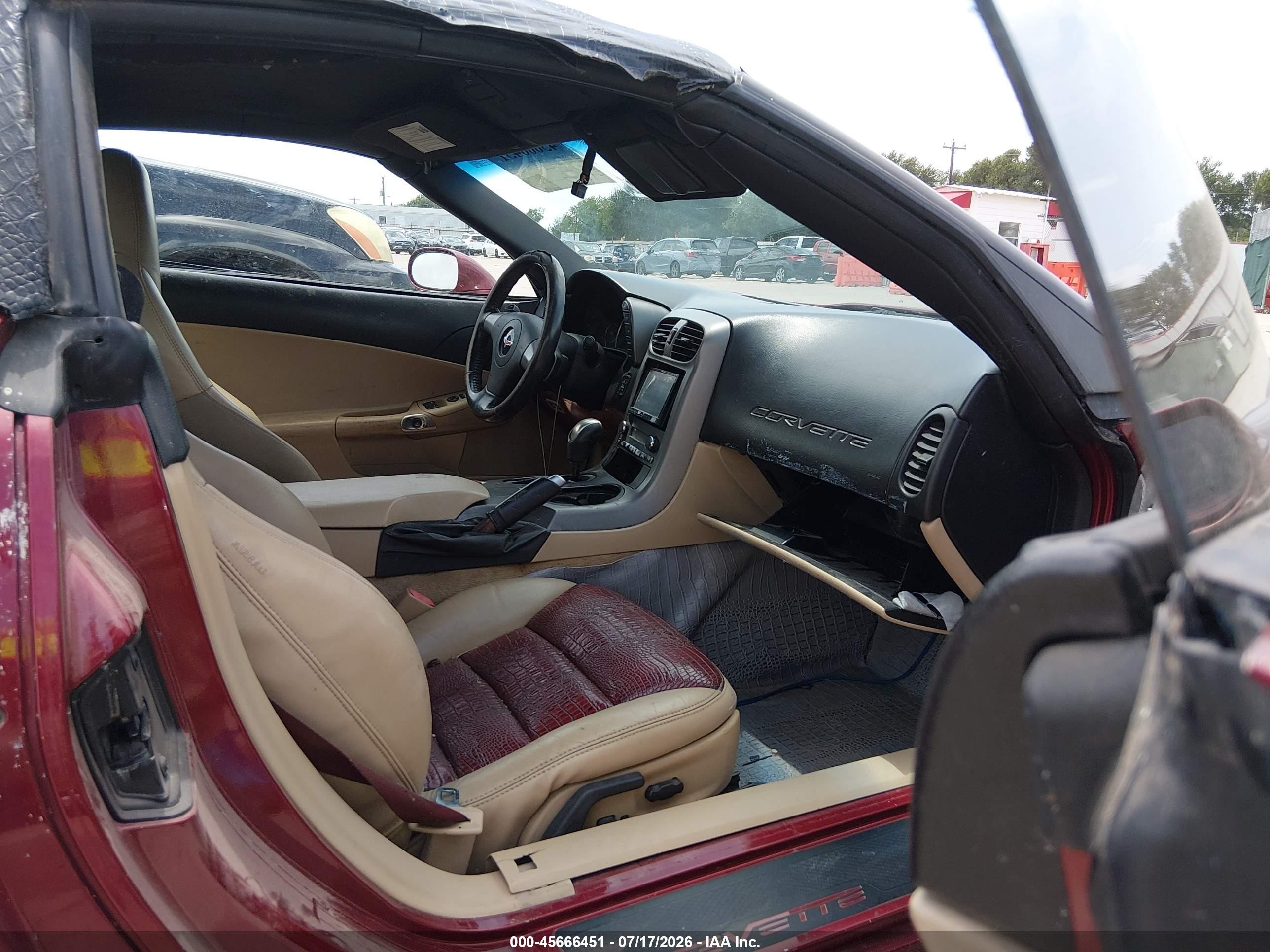 2007 Chevrolet Corvette Maroon vin: 1G1YY36U375122378