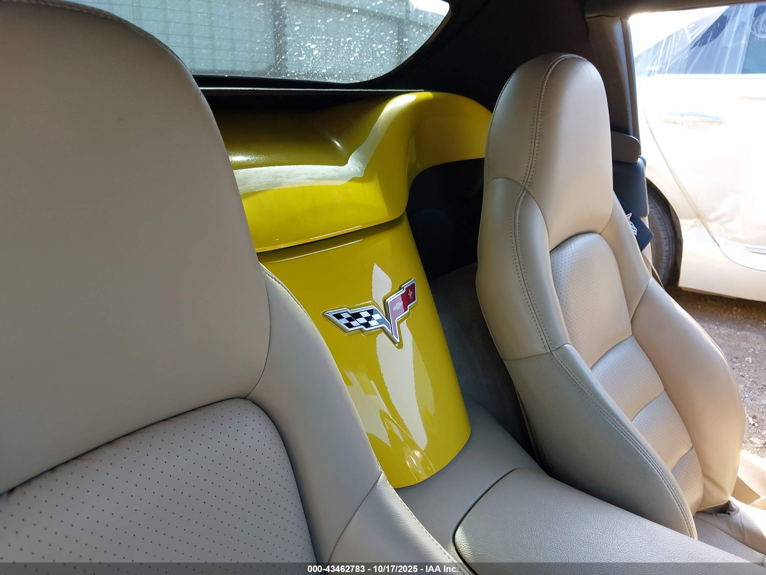 2007 Chevrolet Corvette   Yellow vin: 1G1YY36U475108098