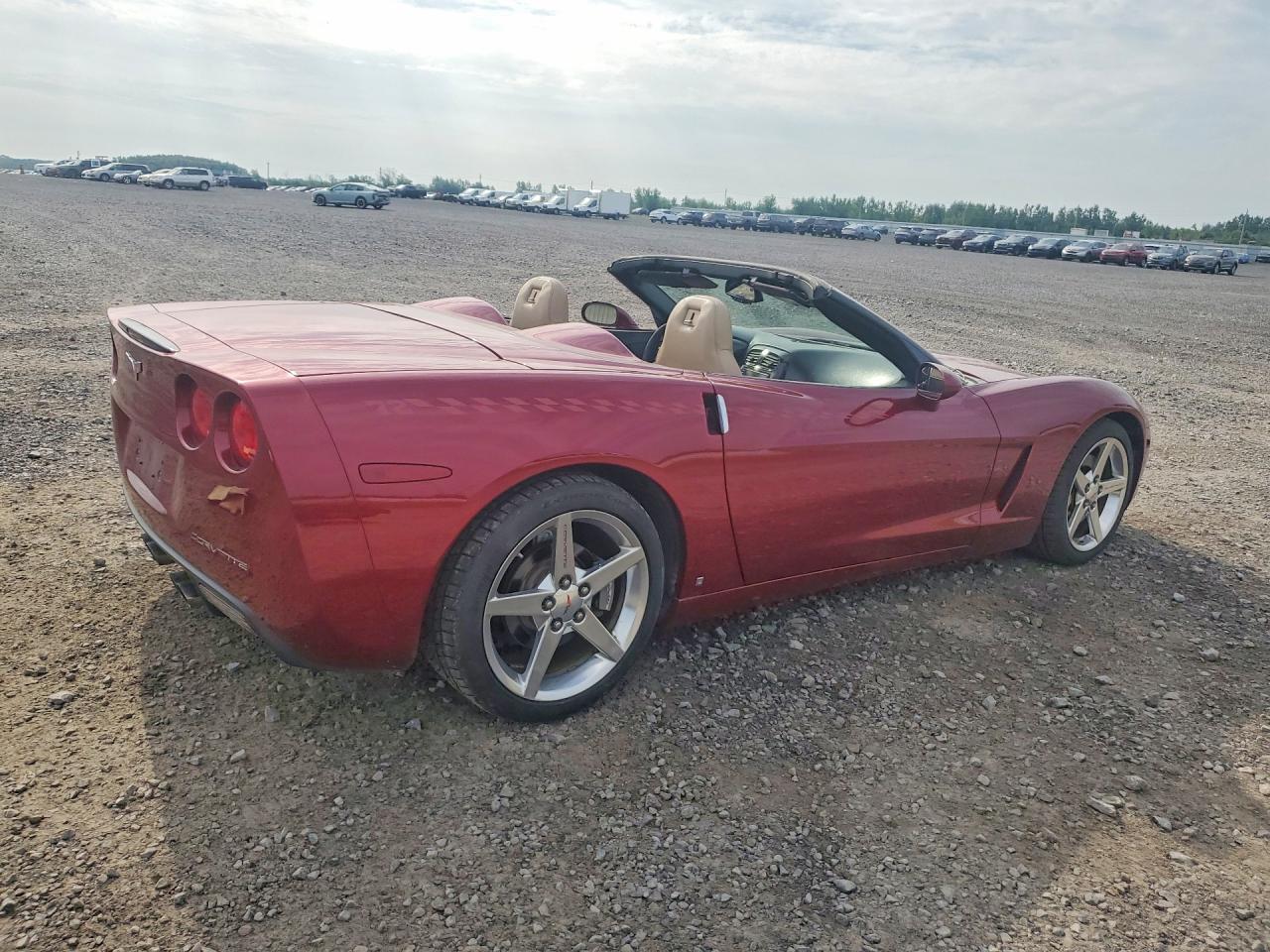 2007 Chevrolet Corvette Темно-бордовый vin: 1G1YY36U475116430