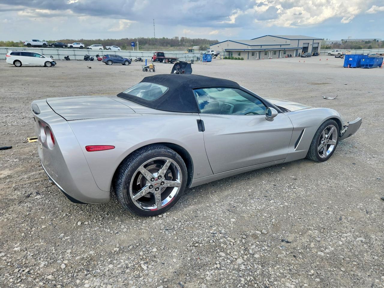 2007 Chevrolet Corvette Silver vin: 1G1YY36U475123748