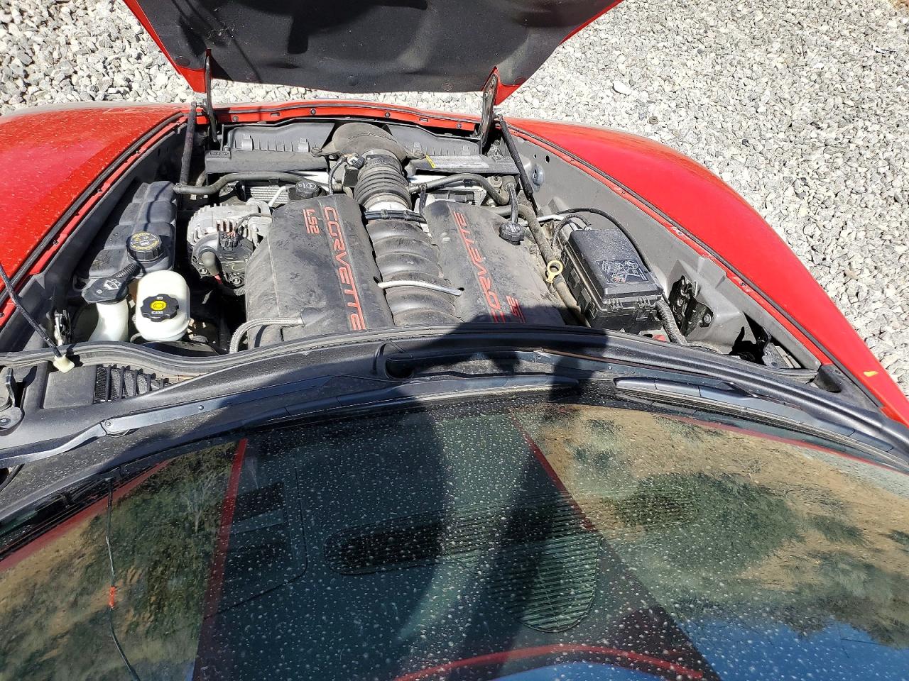 2007 Chevrolet Corvette Red vin: 1G1YY36U875104684