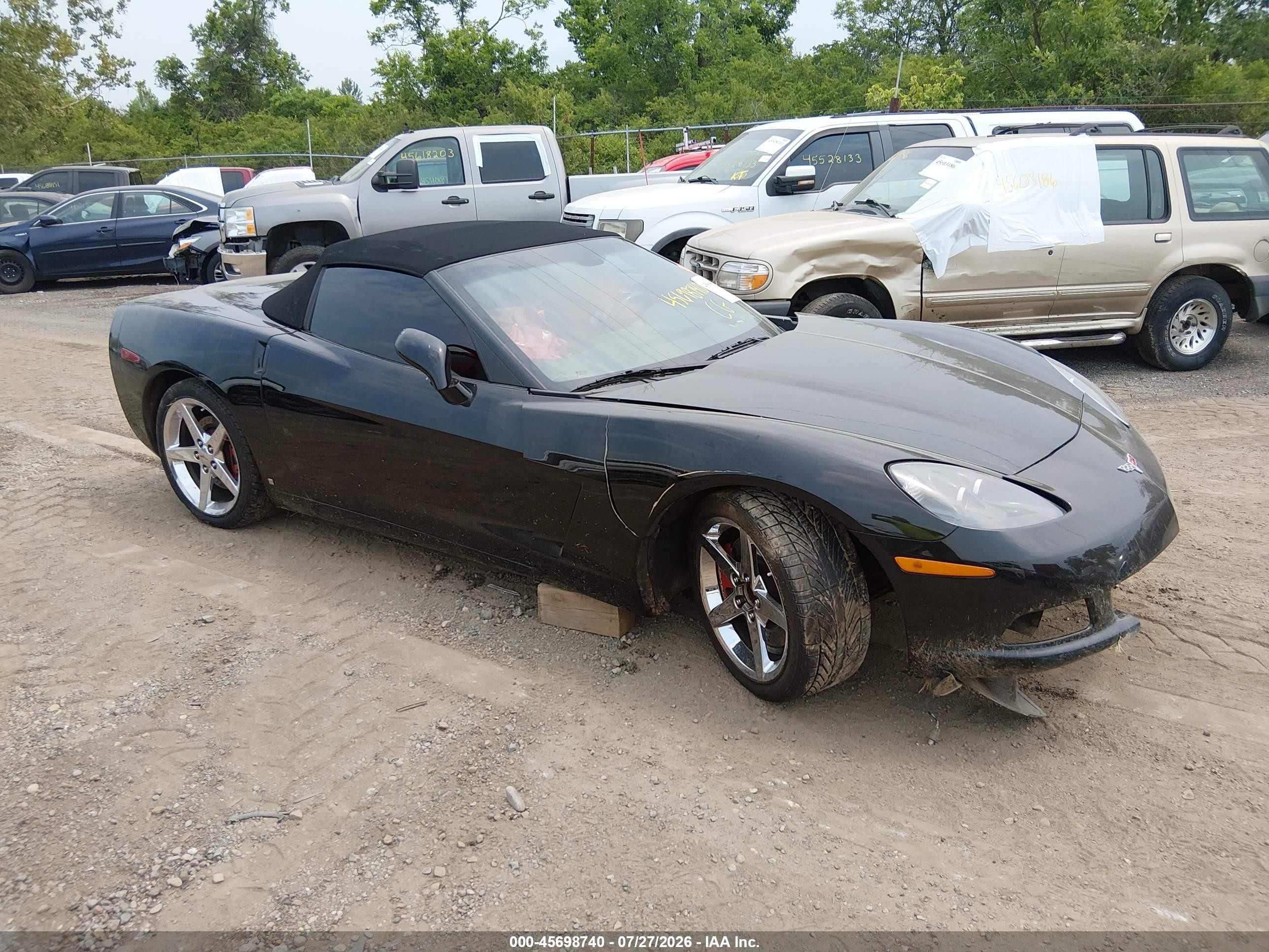 2007 Chevrolet Corvette   Black vin: 1G1YY36UX75105612