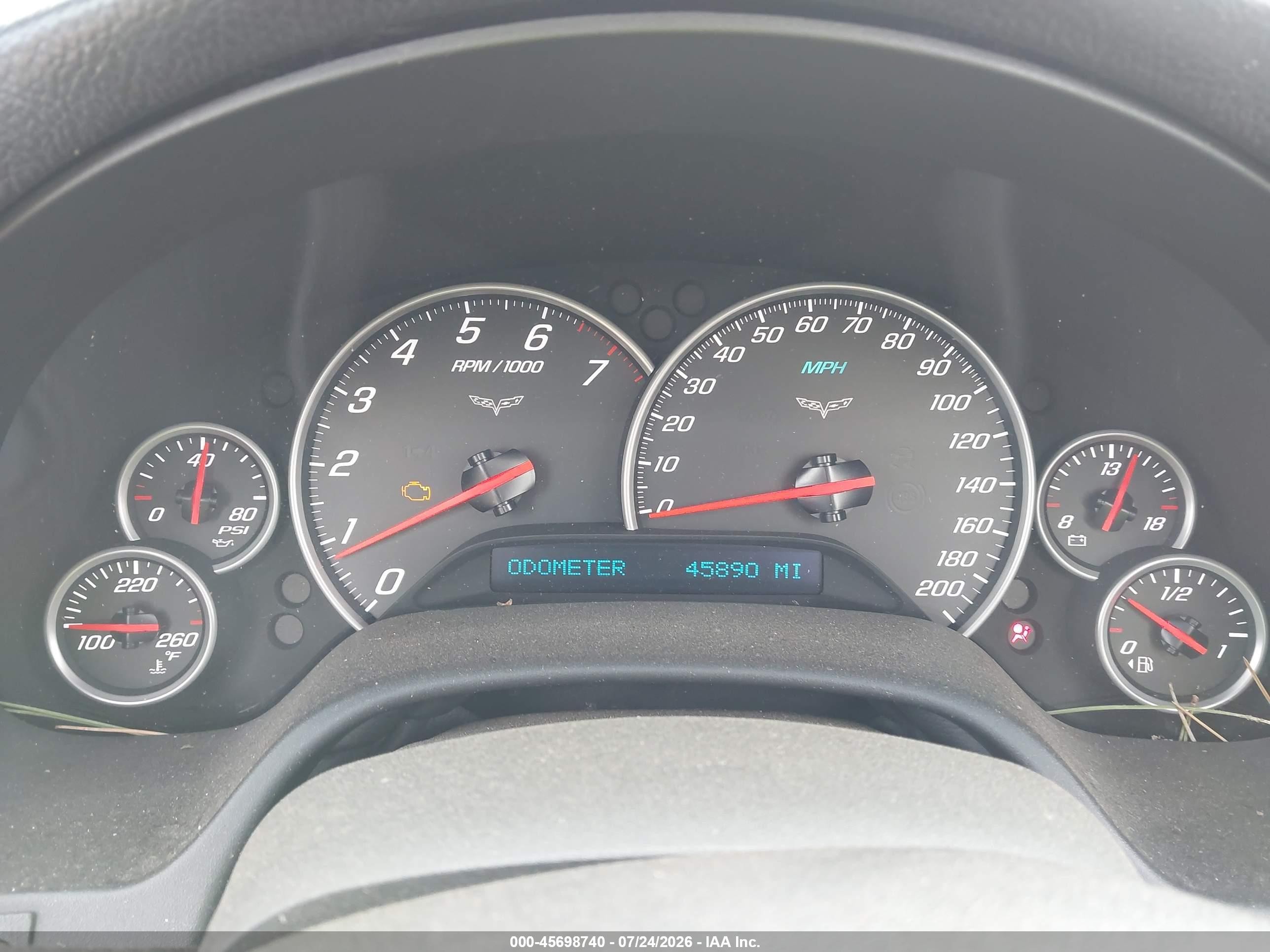 2007 Chevrolet Corvette   Black vin: 1G1YY36UX75105612
