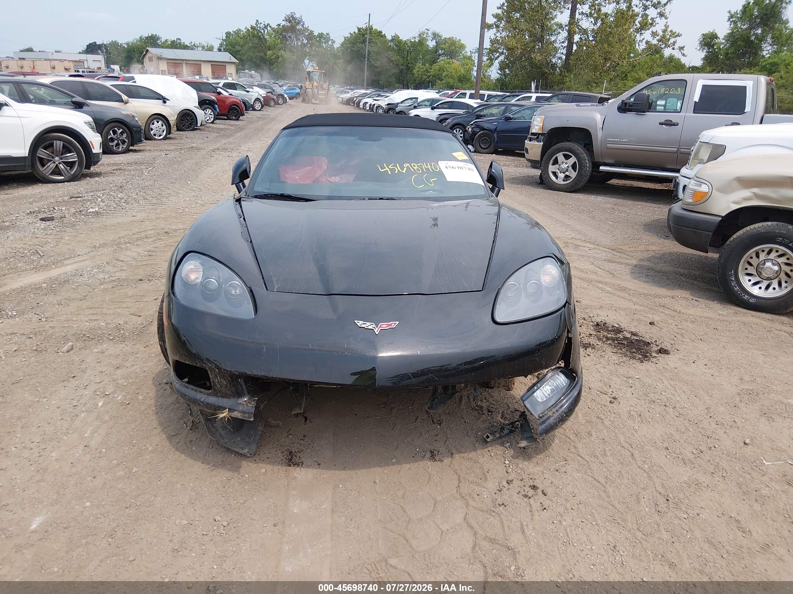 2007 Chevrolet Corvette   Black vin: 1G1YY36UX75105612