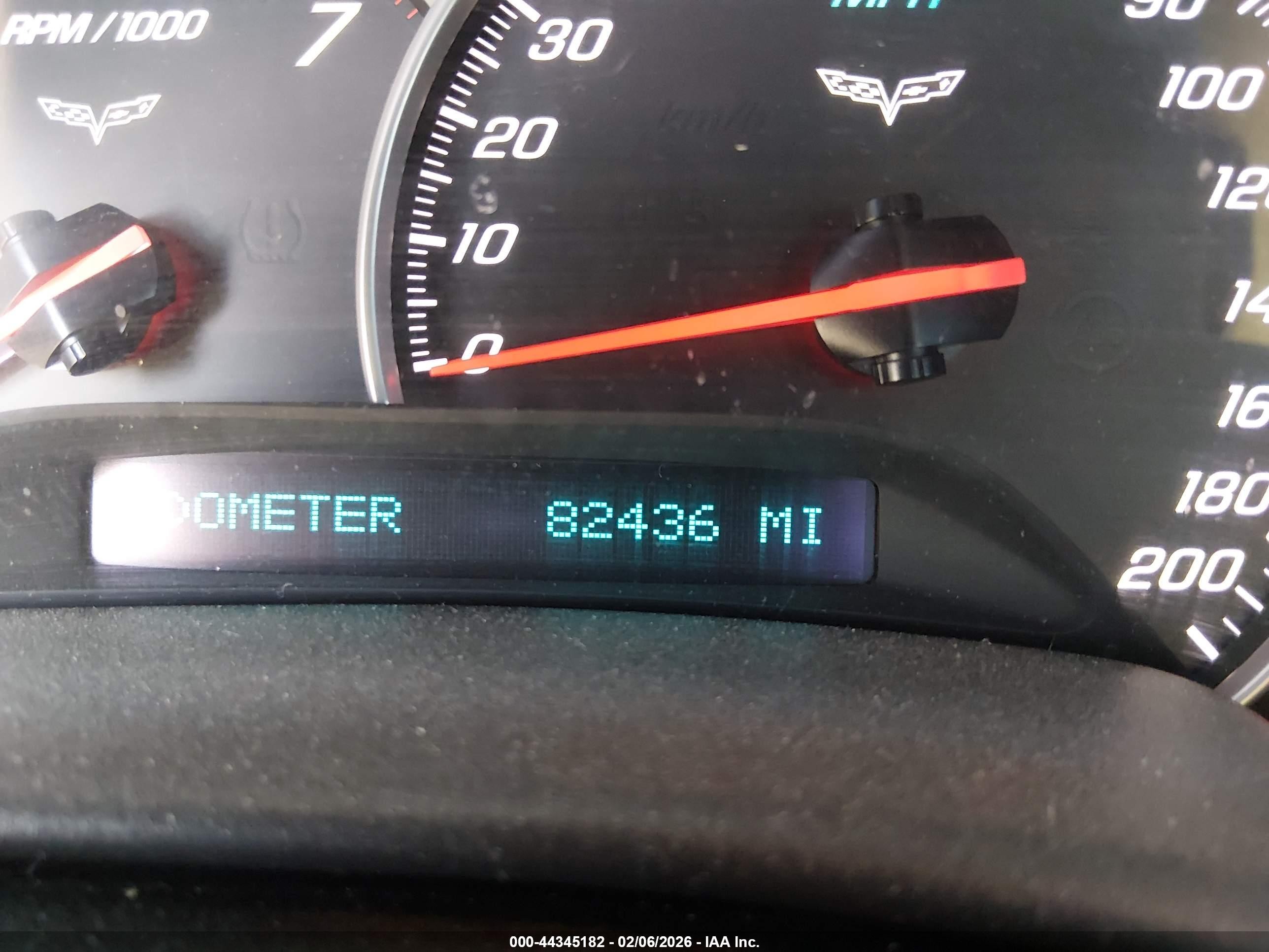 2008 Chevrolet Corvette Yellow vin: 1G1YY36W285114114