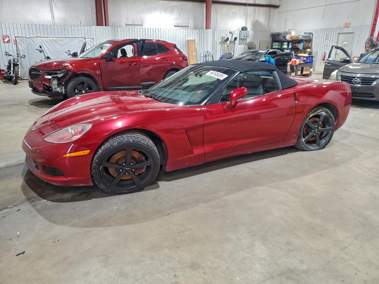 2009 Chevrolet Corvette Red vin: 1G1YY36W395108100