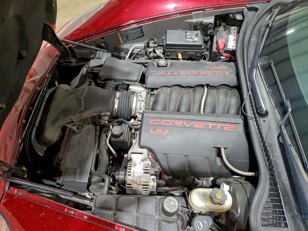 2009 Chevrolet Corvette Red vin: 1G1YY36W395108100