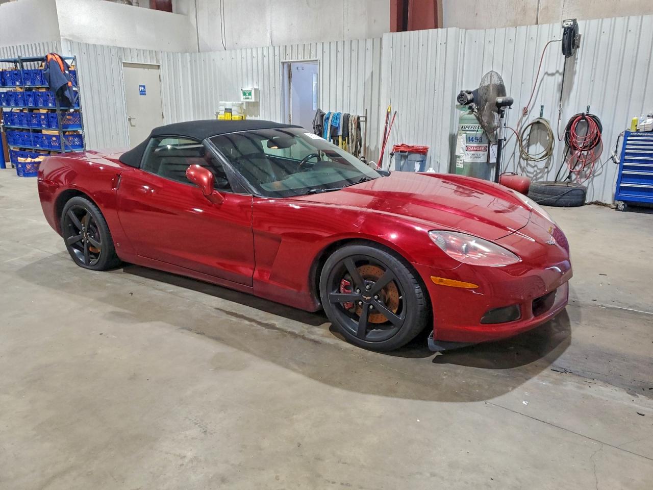 2009 Chevrolet Corvette Red vin: 1G1YY36W395108100