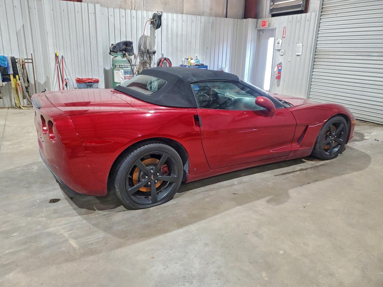 2009 Chevrolet Corvette Red vin: 1G1YY36W395108100