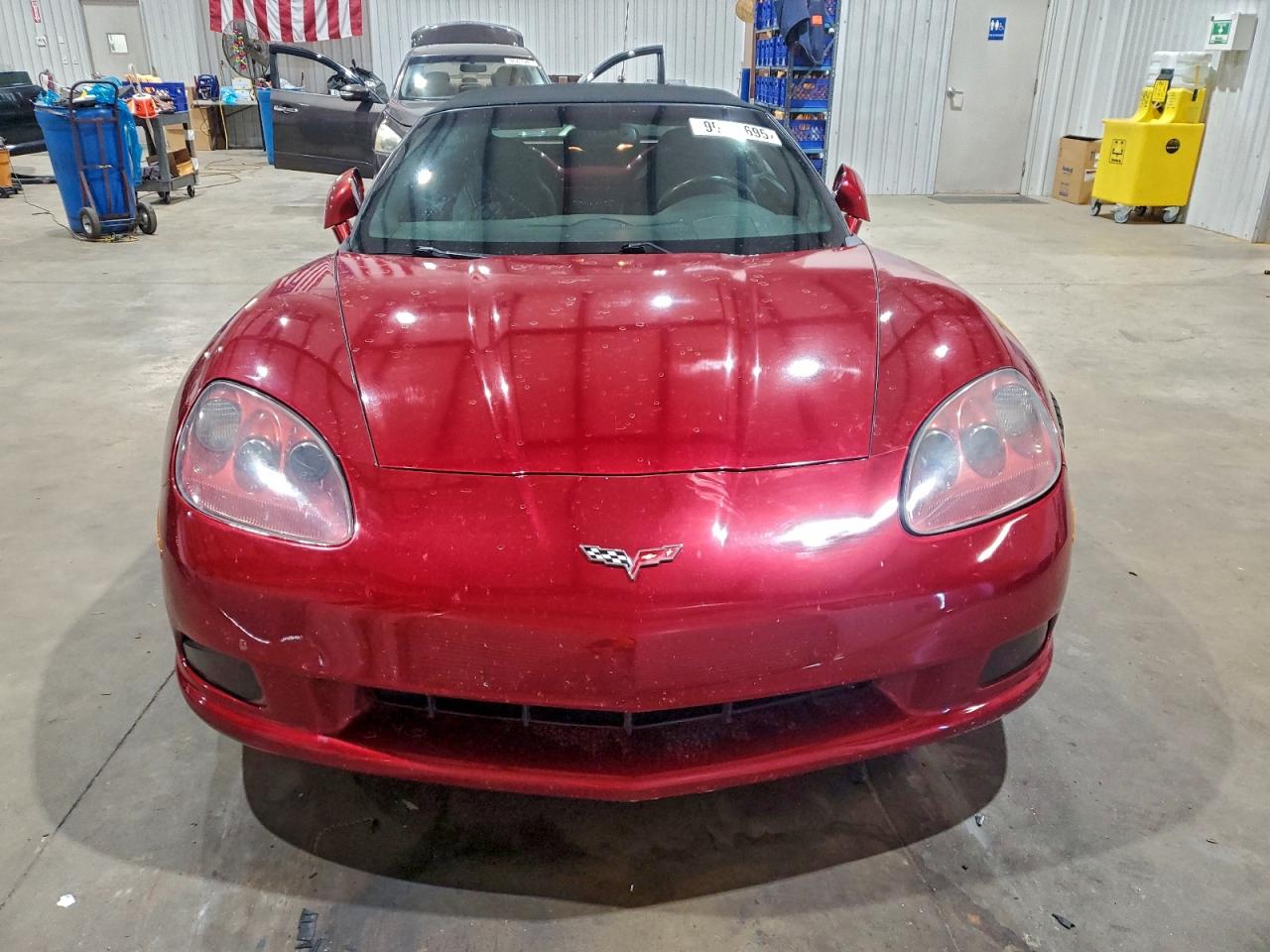 2009 Chevrolet Corvette Red vin: 1G1YY36W395108100
