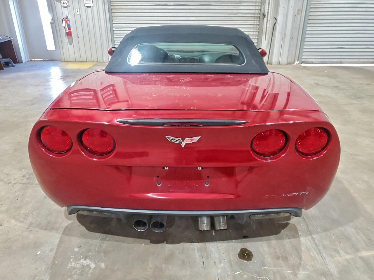 2009 Chevrolet Corvette Red vin: 1G1YY36W395108100