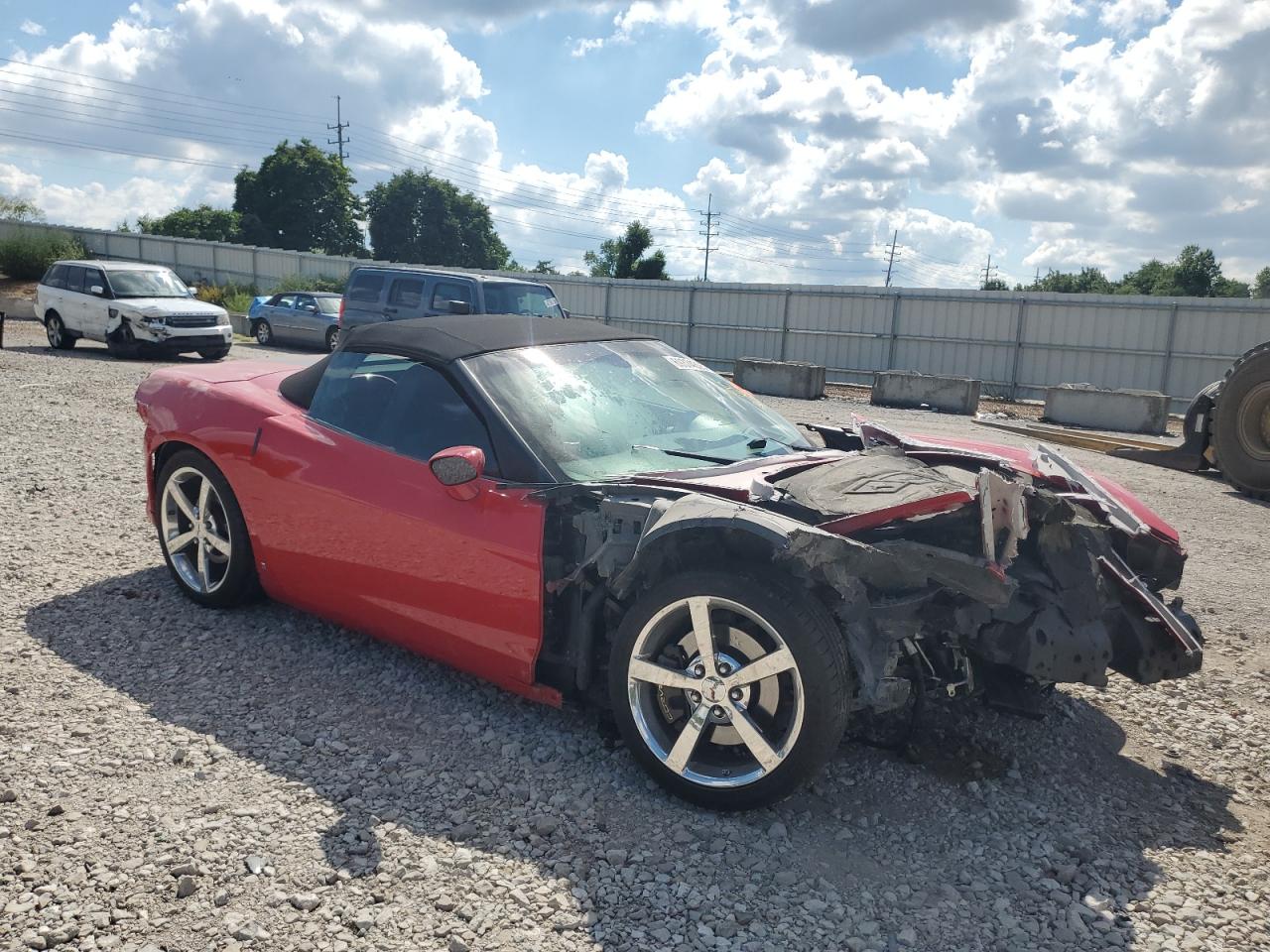 2009 Chevrolet Corvette Red vin: 1G1YY36W995108456