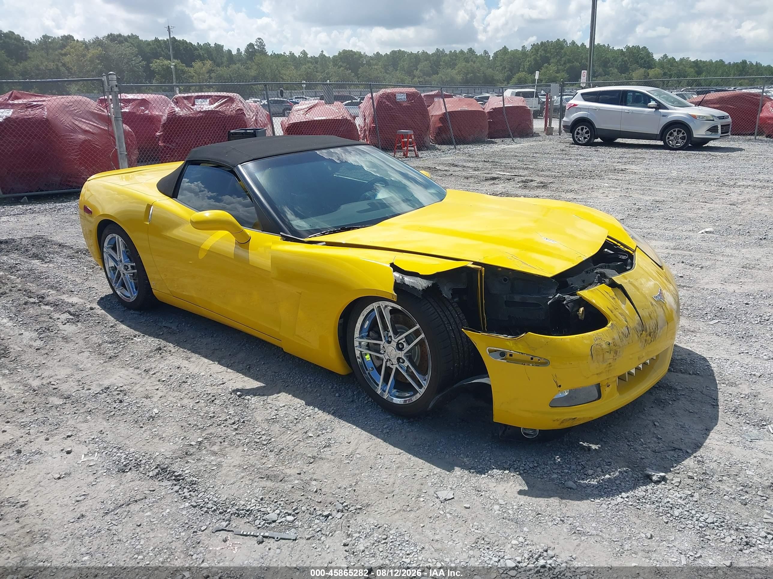 2009 Chevrolet Corvette   Yellow vin: 1G1YY36W995200053