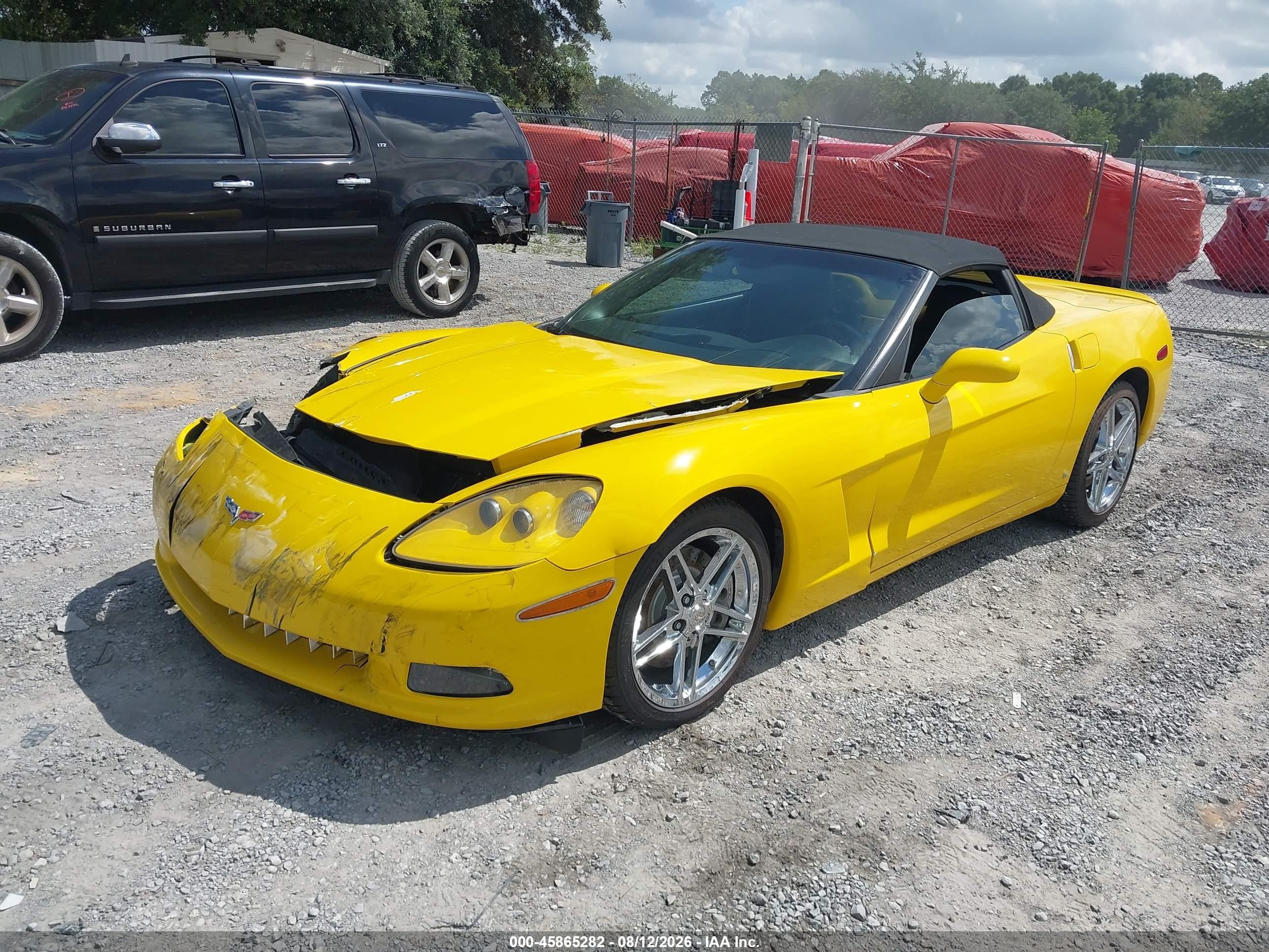 2009 Chevrolet Corvette   Yellow vin: 1G1YY36W995200053