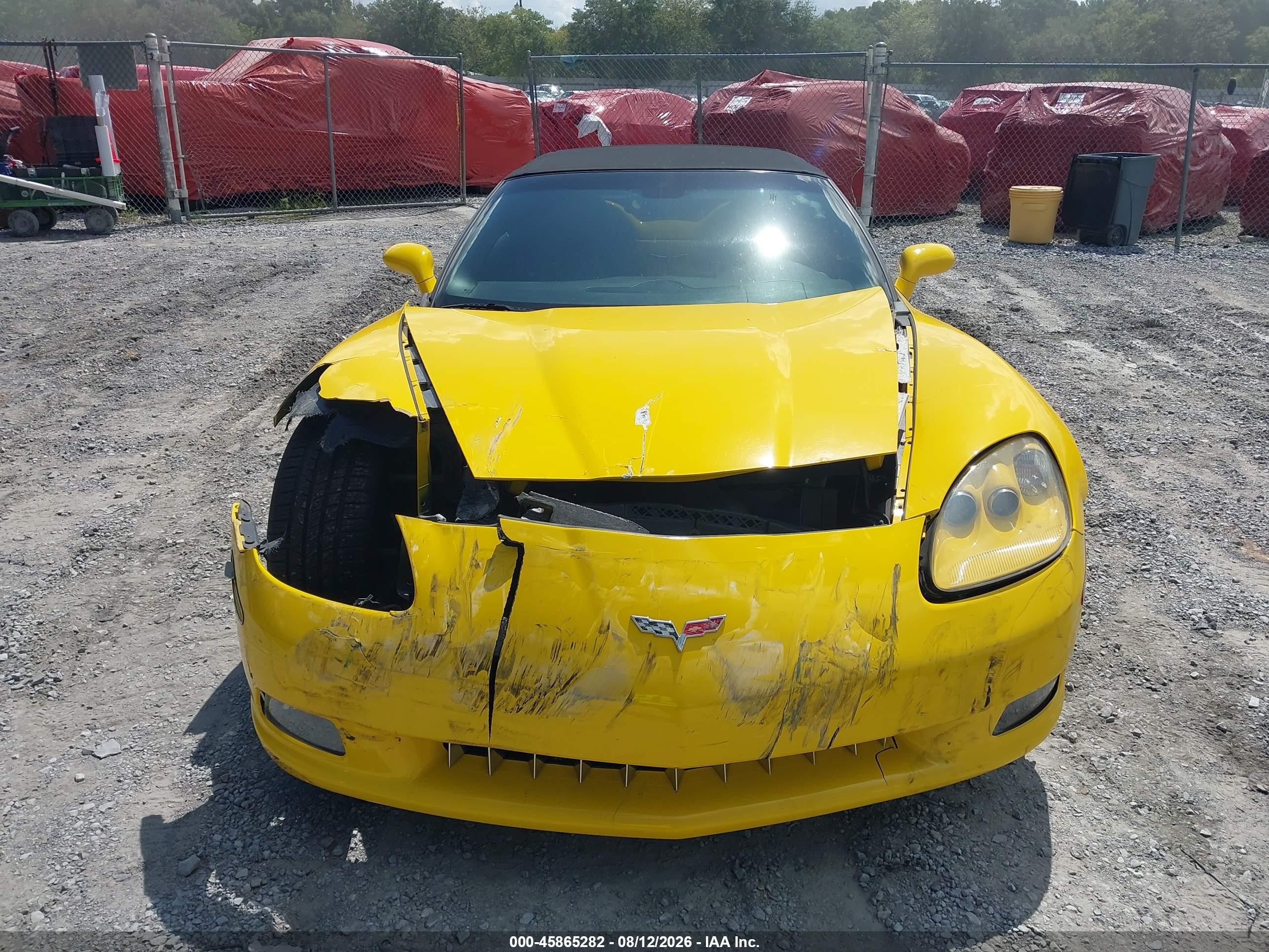 2009 Chevrolet Corvette   Yellow vin: 1G1YY36W995200053