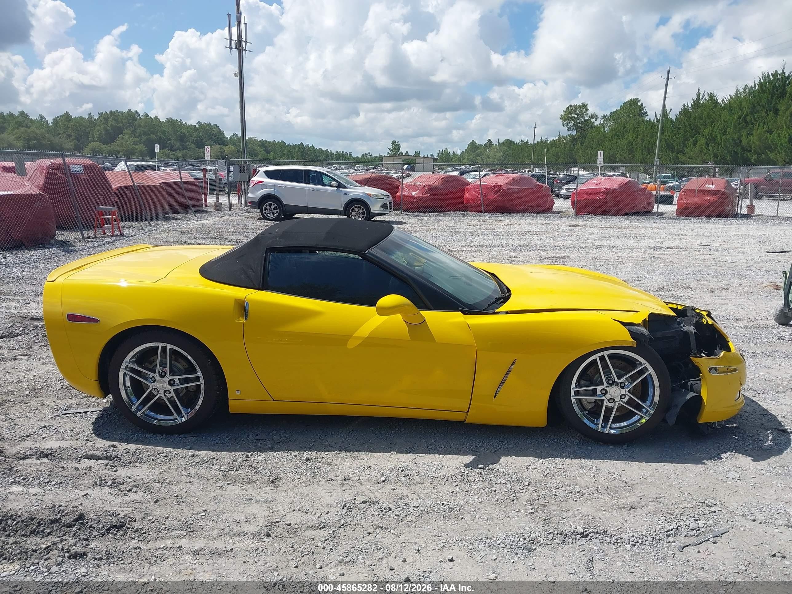 2009 Chevrolet Corvette   Yellow vin: 1G1YY36W995200053
