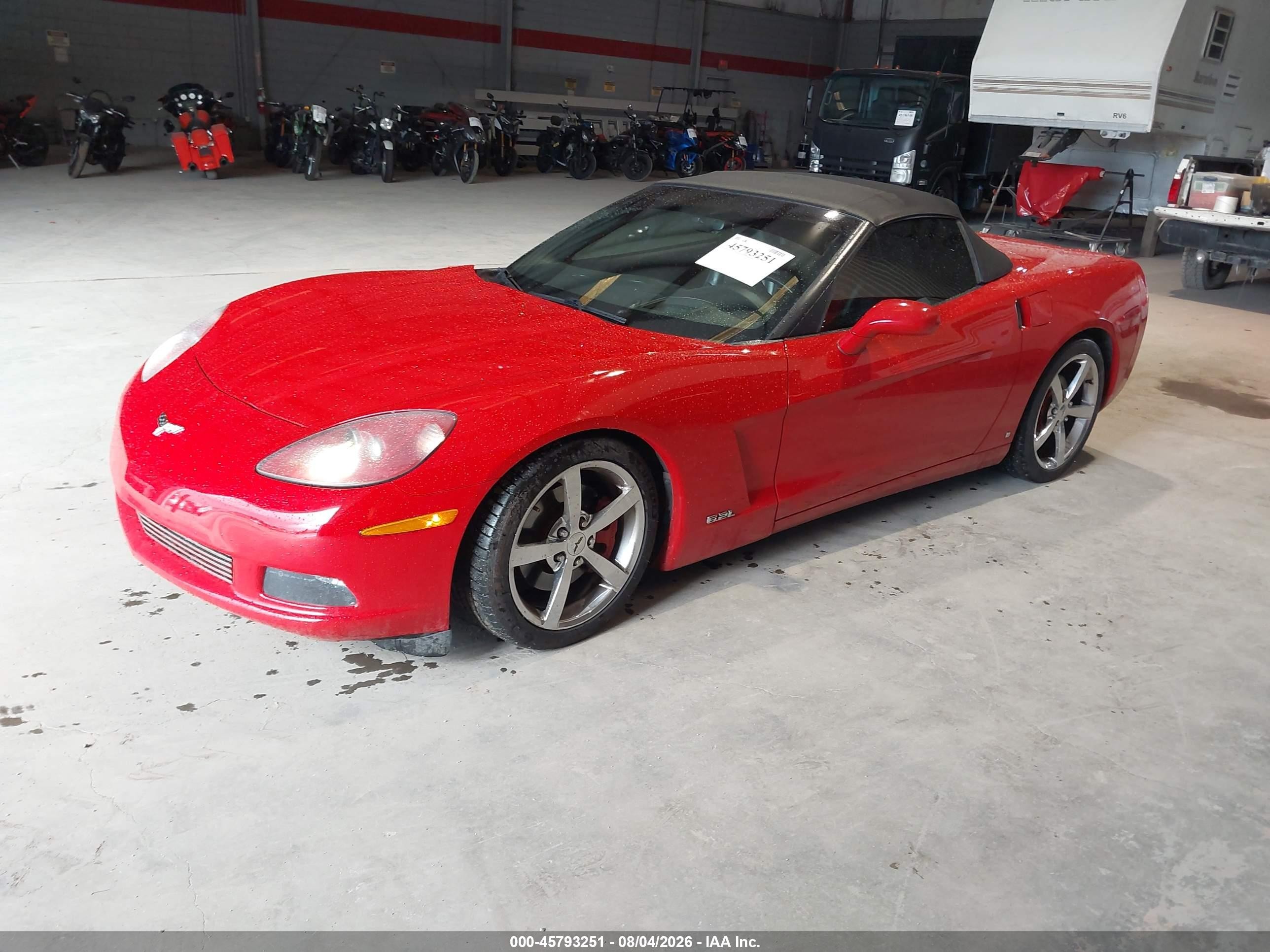 2009 Chevrolet Corvette   Red vin: 1G1YY36WX95110491