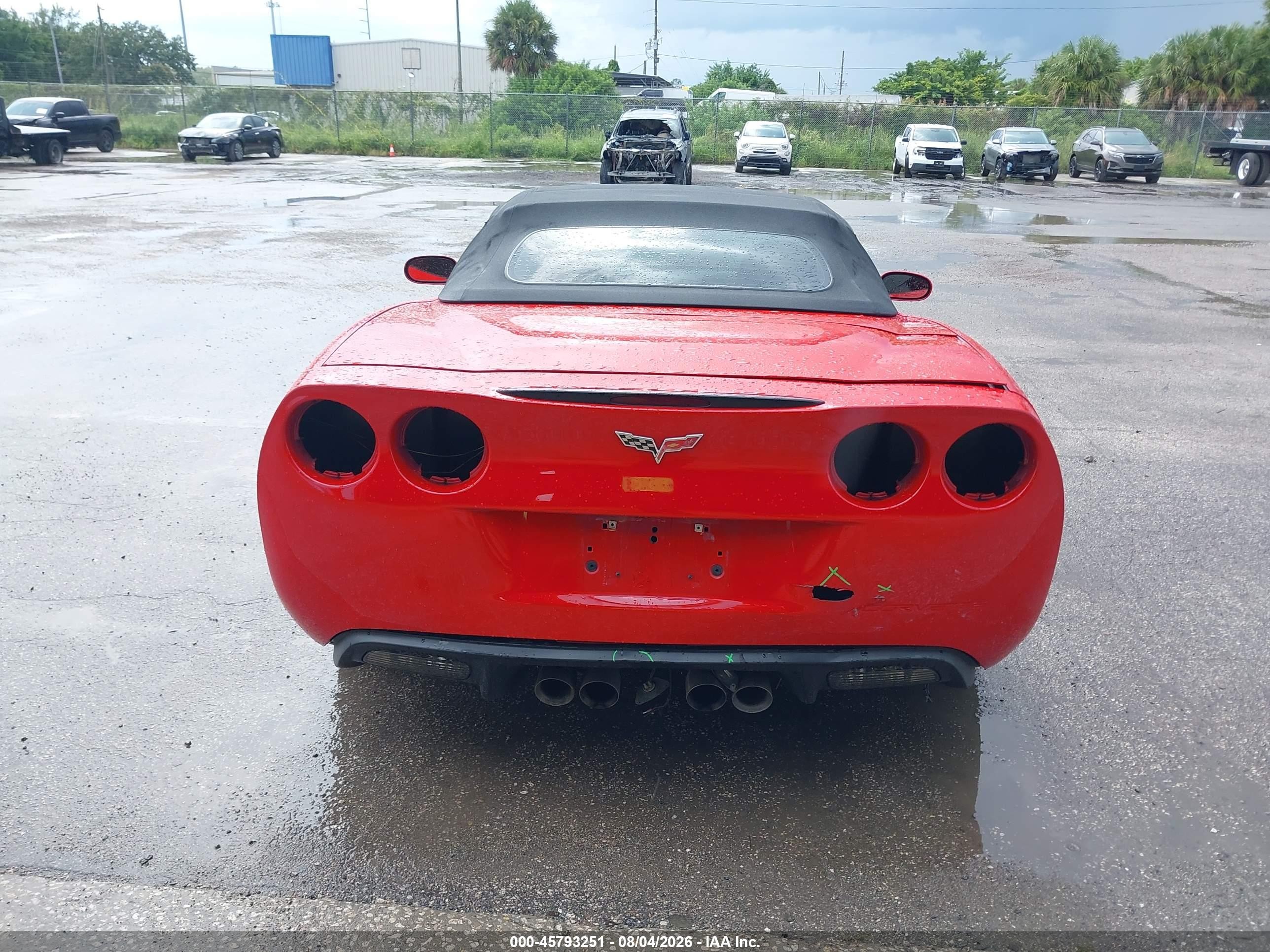 2009 Chevrolet Corvette   Red vin: 1G1YY36WX95110491