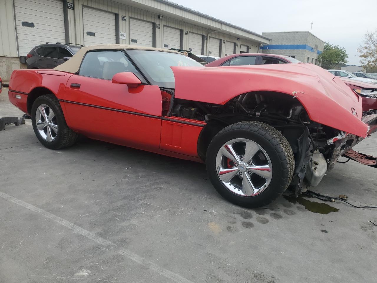 1986 Chevrolet Corvette Red vin: 1G1YY6780G5901028