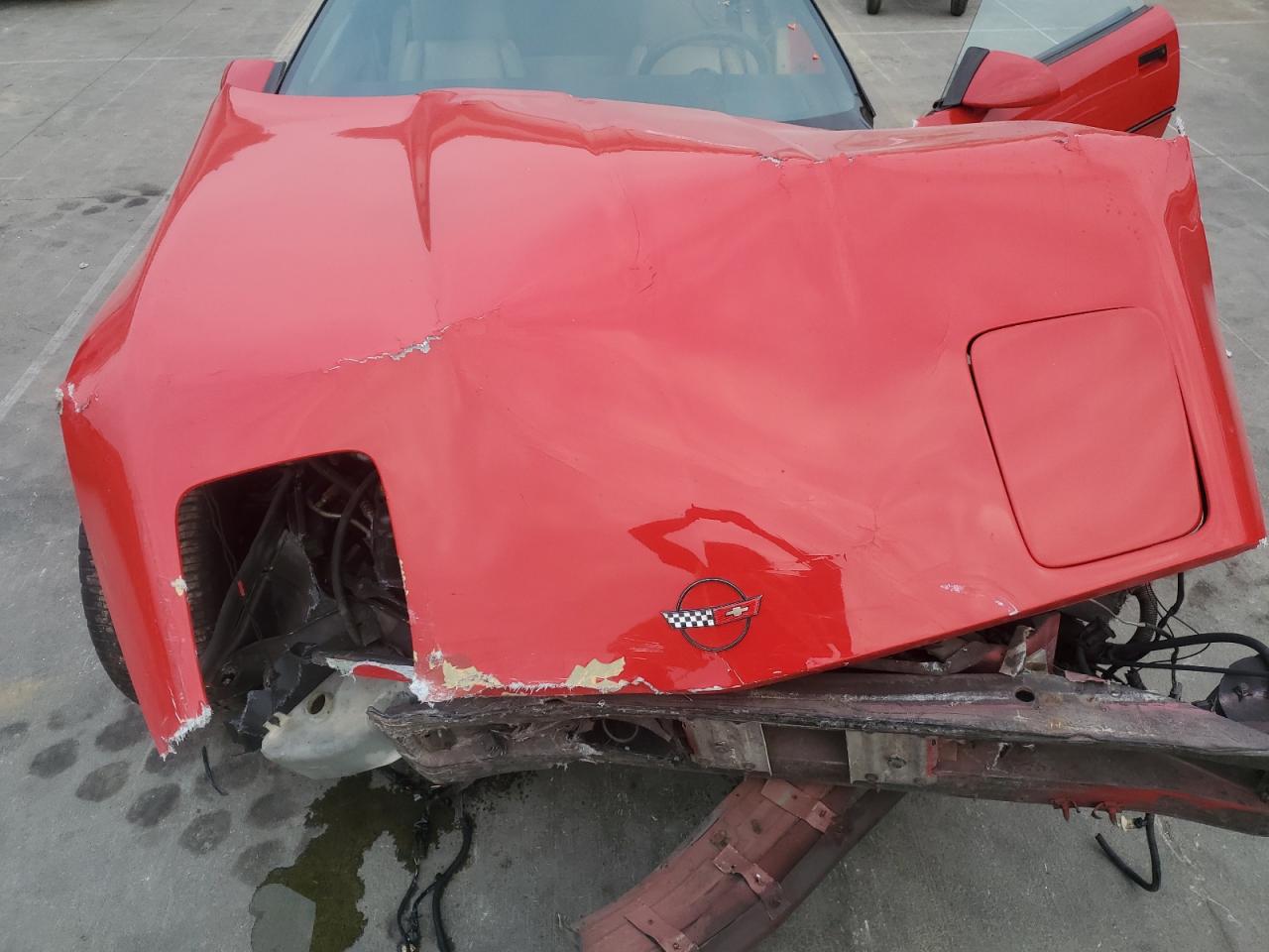1986 Chevrolet Corvette Red vin: 1G1YY6780G5901028