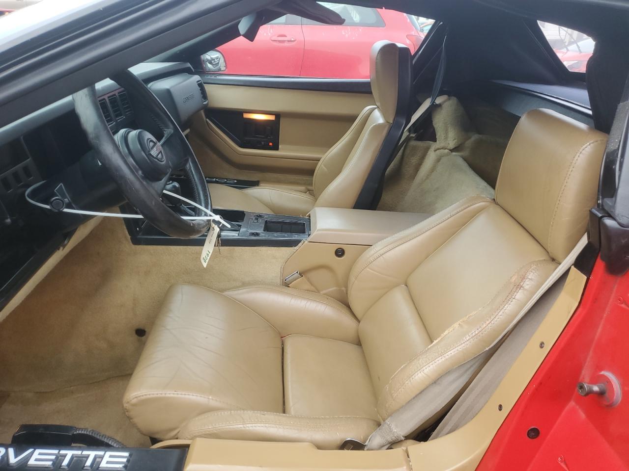 1986 Chevrolet Corvette Red vin: 1G1YY6780G5901028