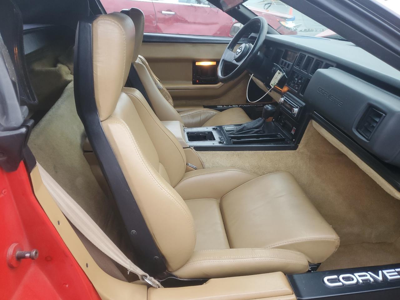 1986 Chevrolet Corvette Red vin: 1G1YY6780G5901028