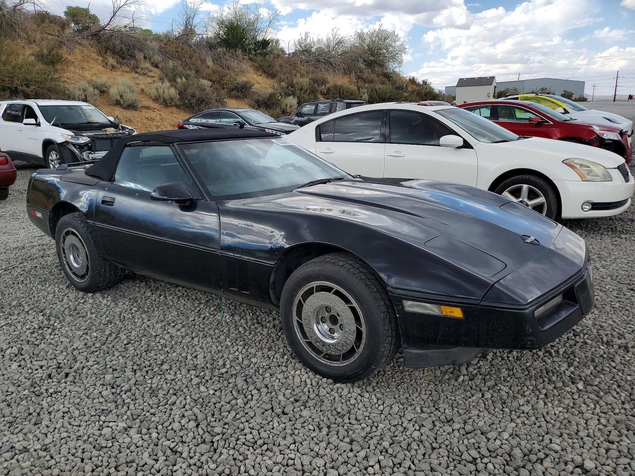 1986 Chevrolet Corvette Black vin: 1G1YY6780G5902275