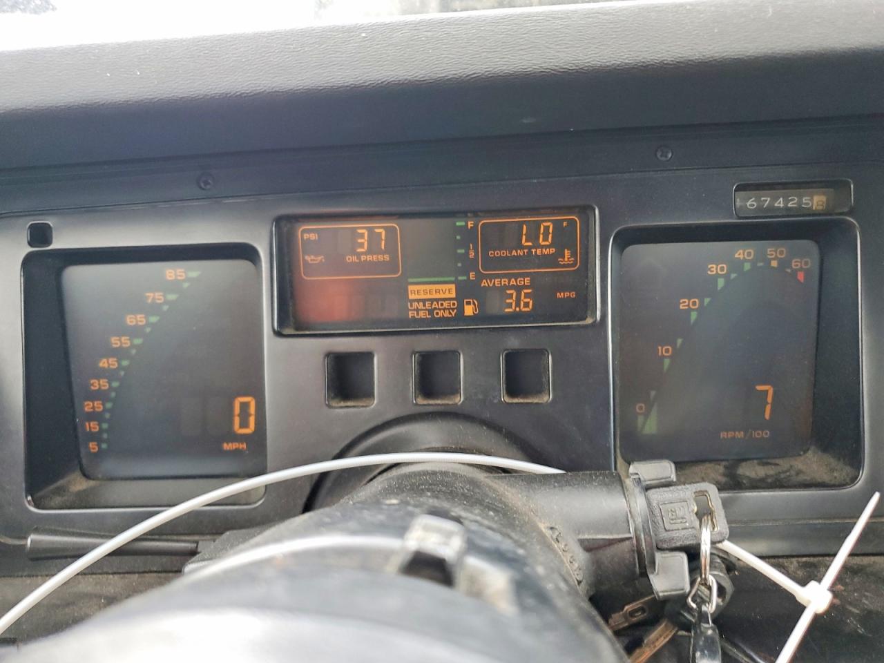 1986 Chevrolet Corvette Black vin: 1G1YY6780G5902275