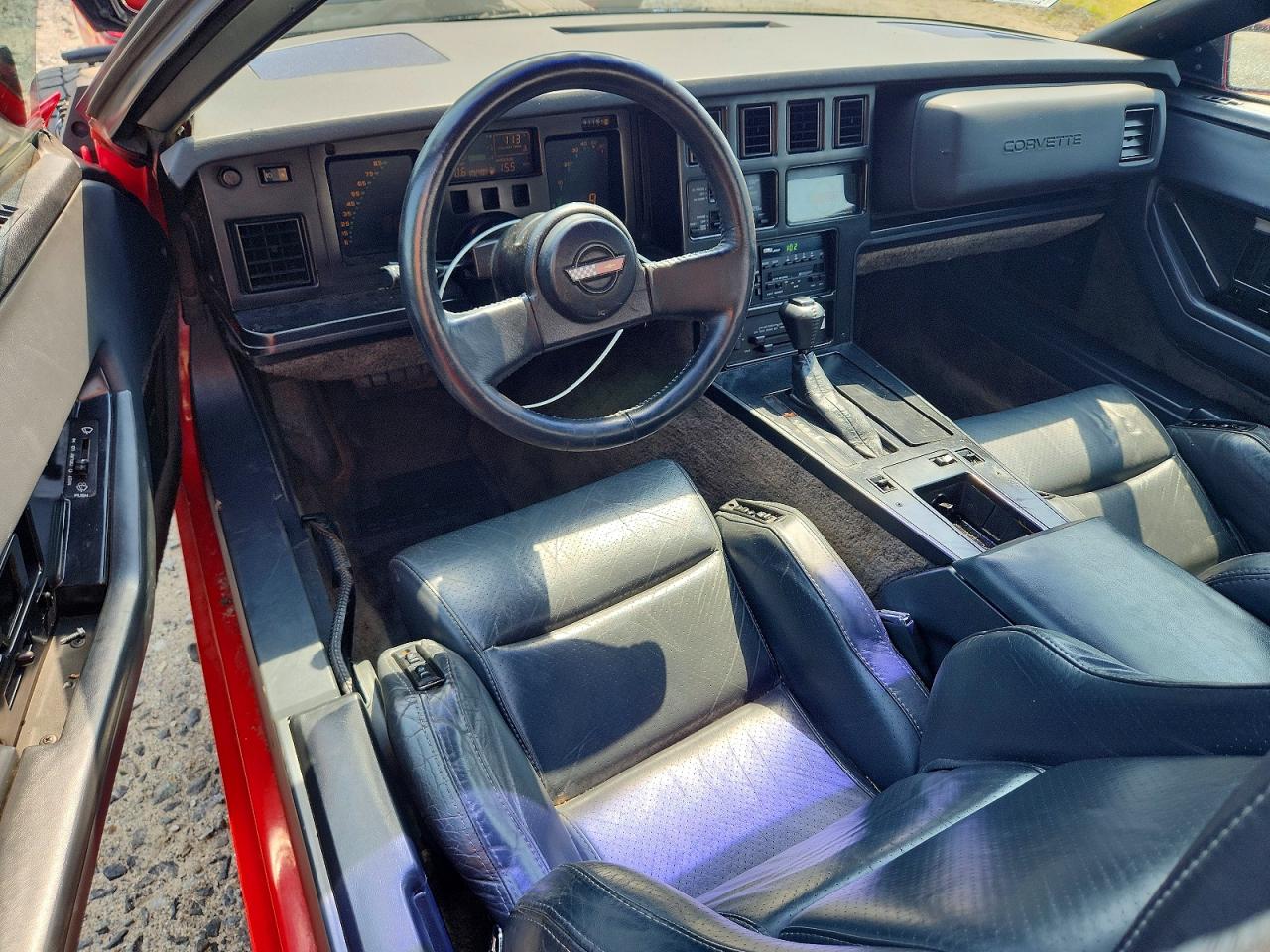 1986 Chevrolet Corvette Red vin: 1G1YY6784G5905325