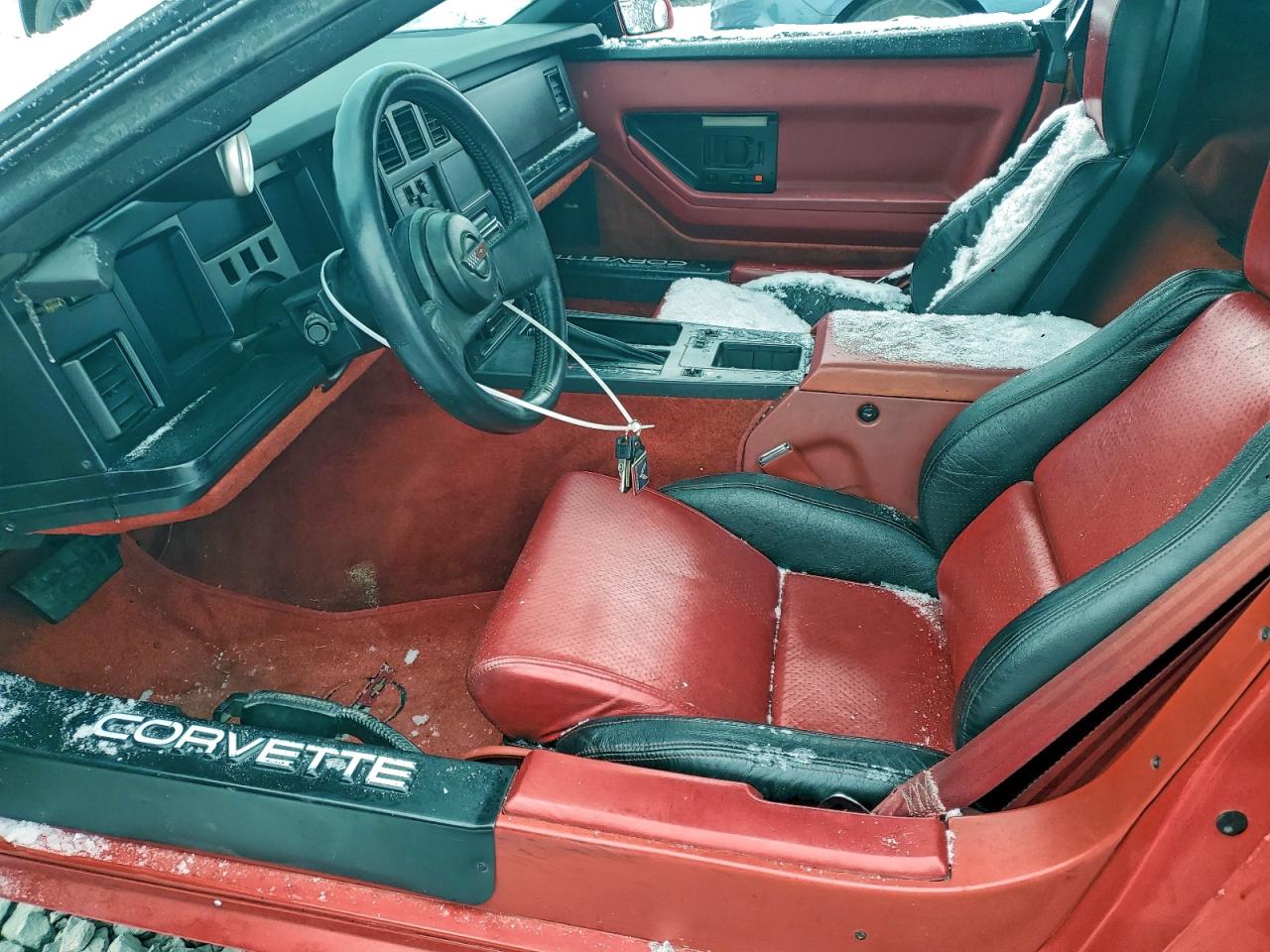 1986 Chevrolet Corvette Красный vin: 1G1YY6786G5901535