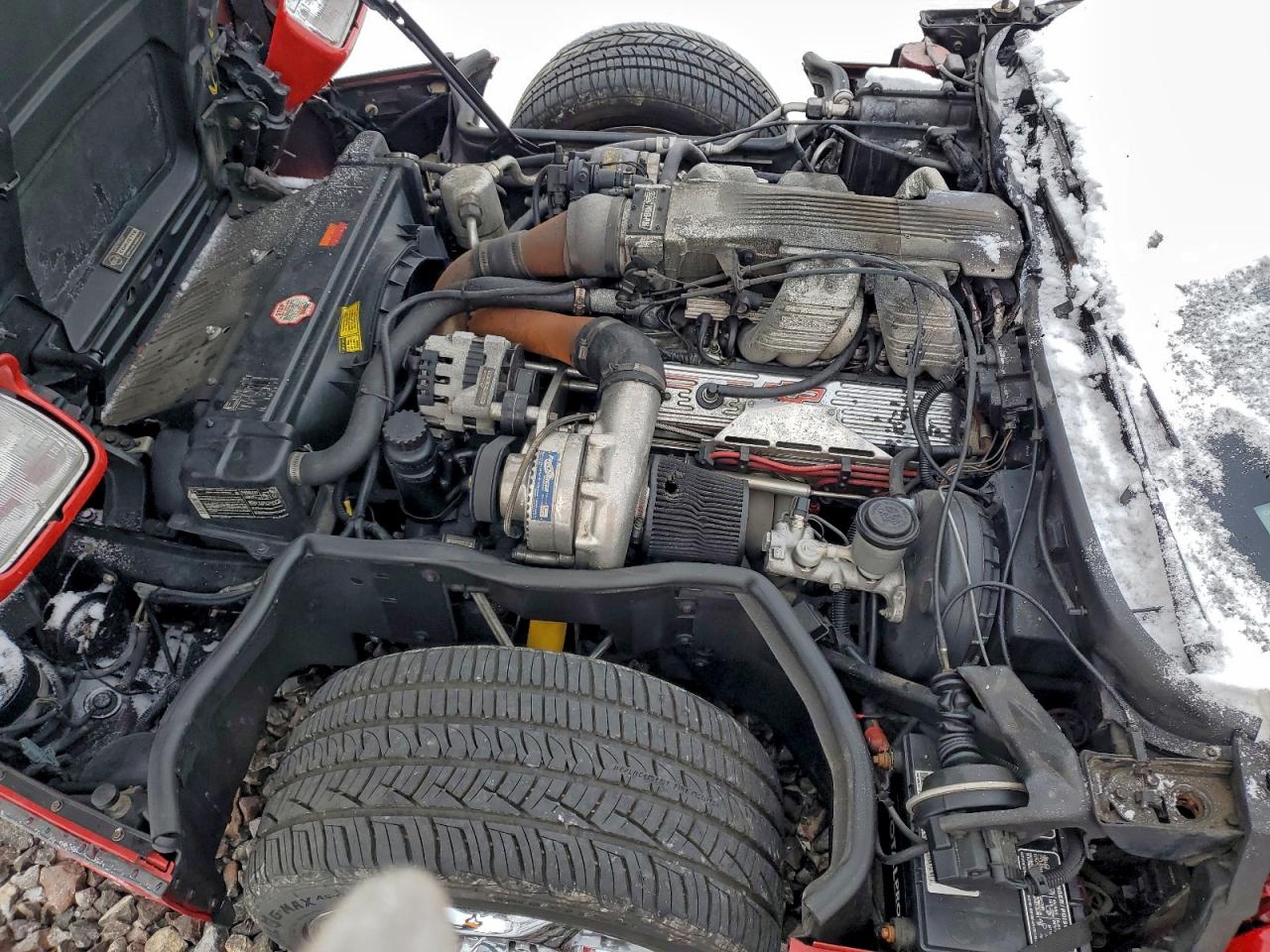 1986 Chevrolet Corvette Красный vin: 1G1YY6786G5901535