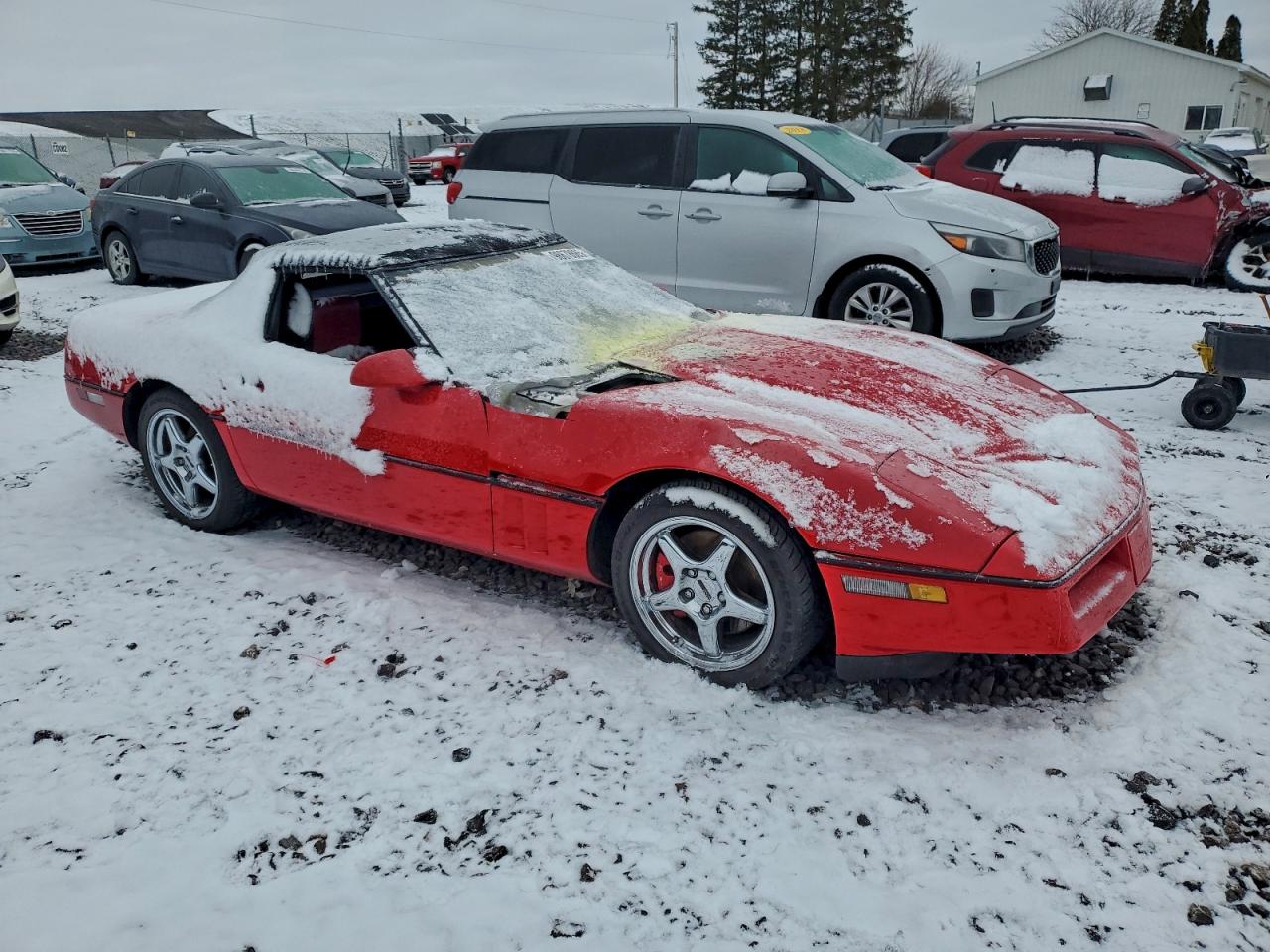 1986 Chevrolet Corvette Красный vin: 1G1YY6786G5901535
