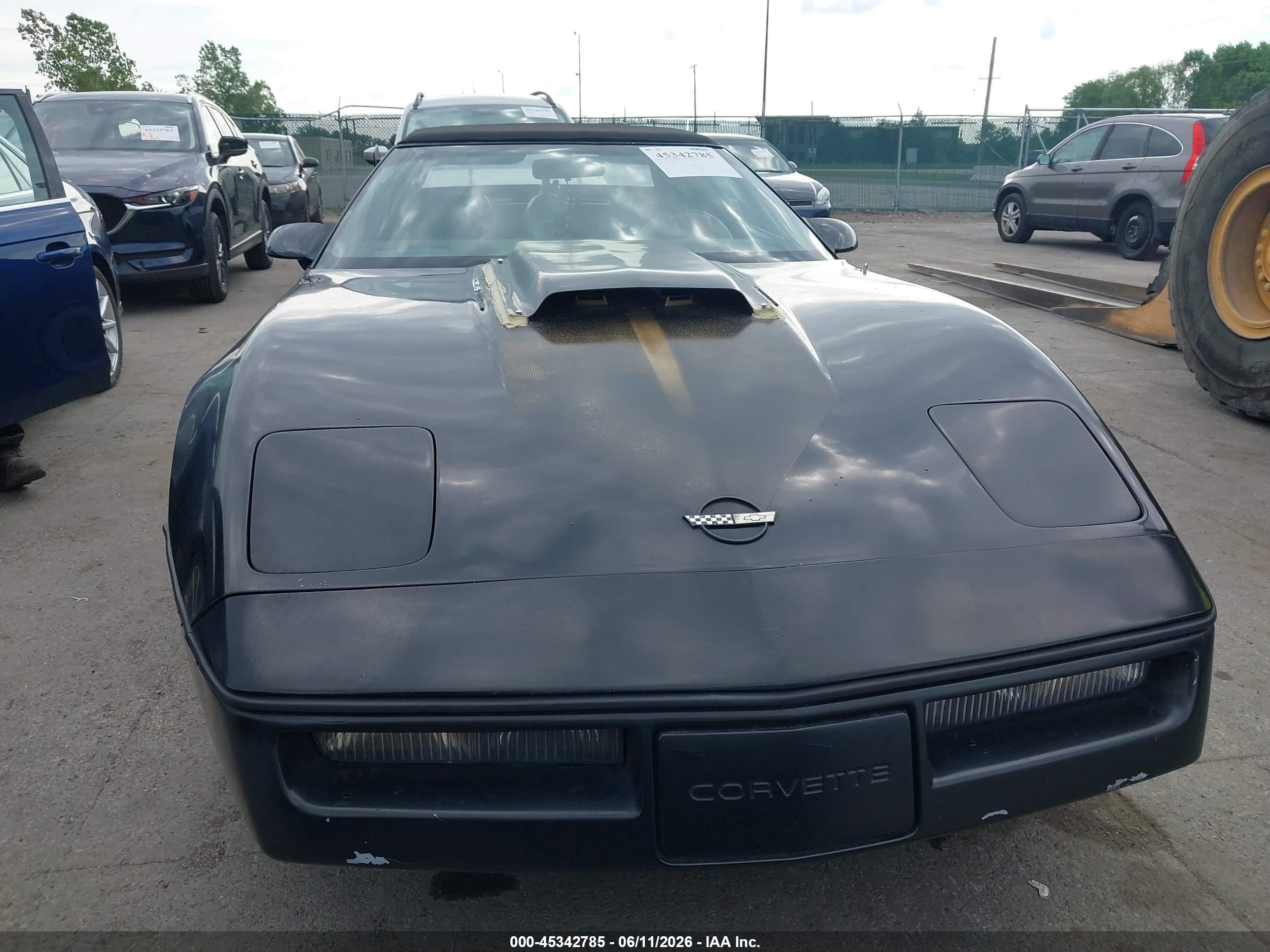 1986 Chevrolet Corvette   Черный vin: 1G1YY6786G5907030