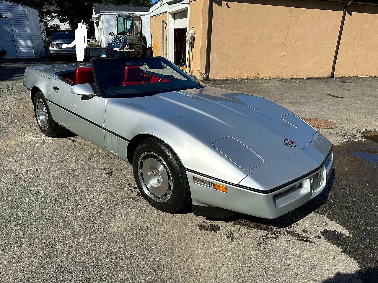 1986 Chevrolet Corvette Gray vin: 1G1YY6789G5901710