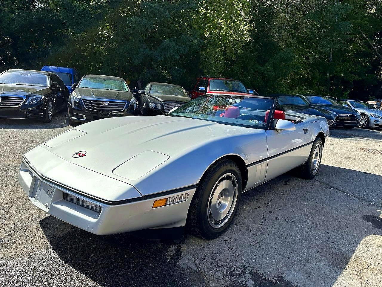 1986 Chevrolet Corvette Gray vin: 1G1YY6789G5901710