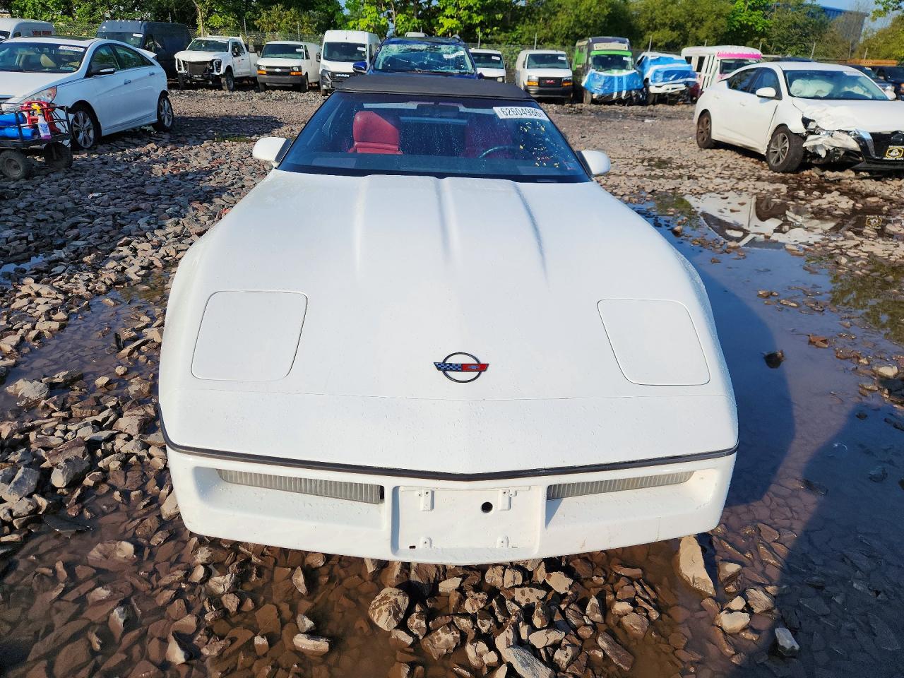 1986 Chevrolet Corvette Белый vin: 1G1YY678XG5901148