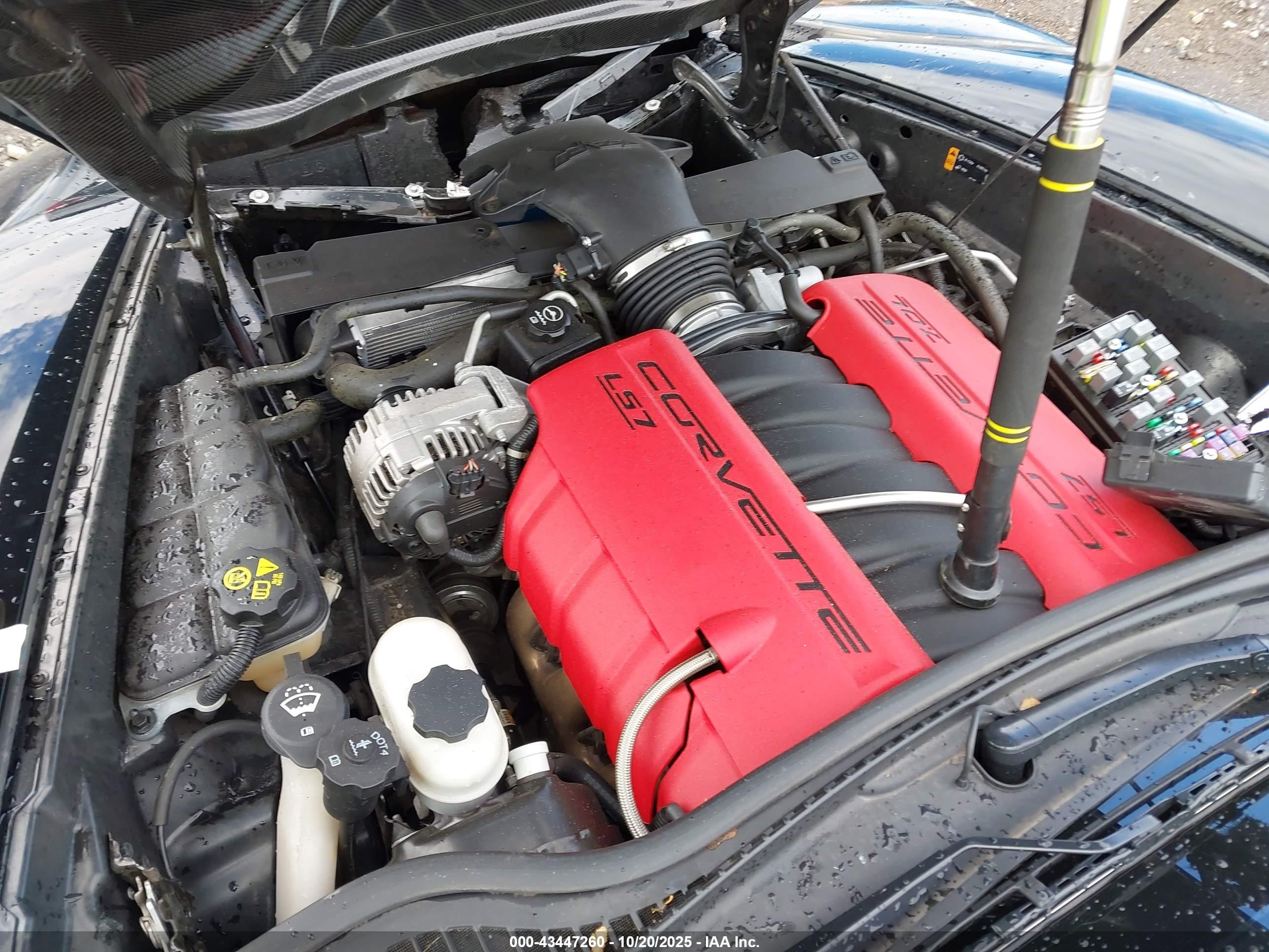 2013 Chevrolet Corvette 427 Черный vin: 1G1YZ3DE9D5702500