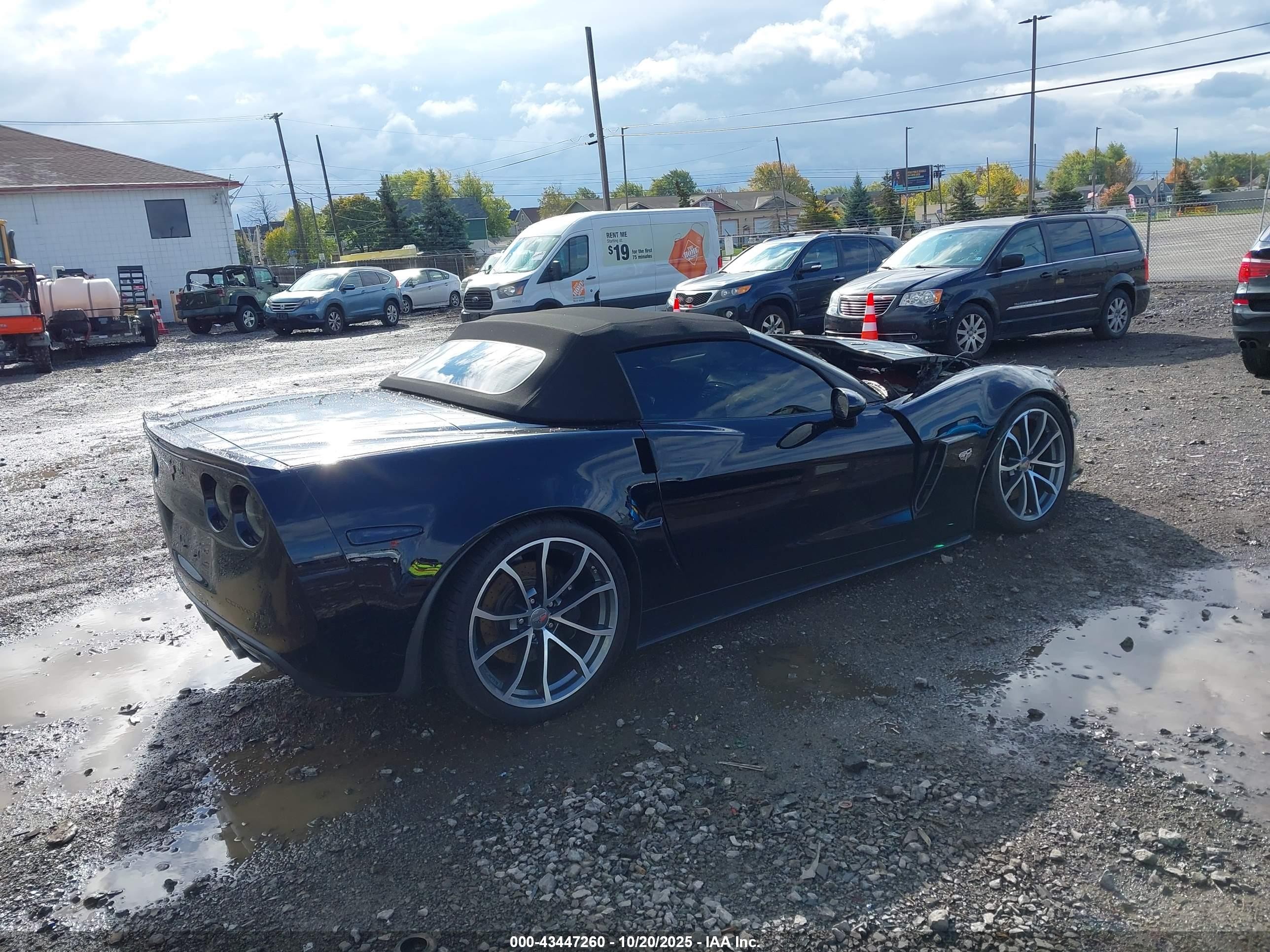2013 Chevrolet Corvette 427 Черный vin: 1G1YZ3DE9D5702500